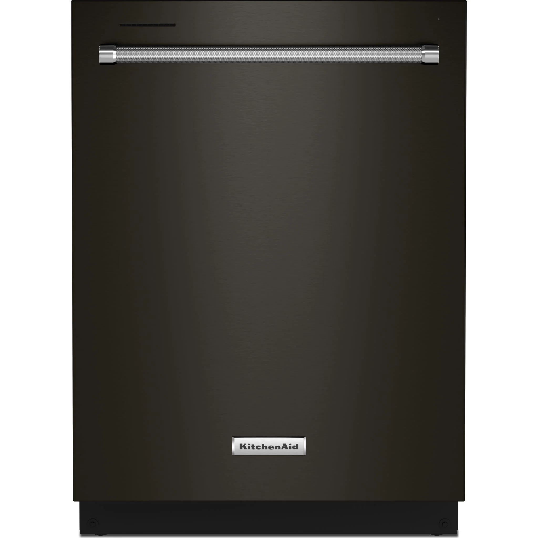 KitchenAid 44 dBA Dishwasher in PrintShield Finish with 360A° Max Jets Third Rack - Black Stainless (KDTM404KBS)