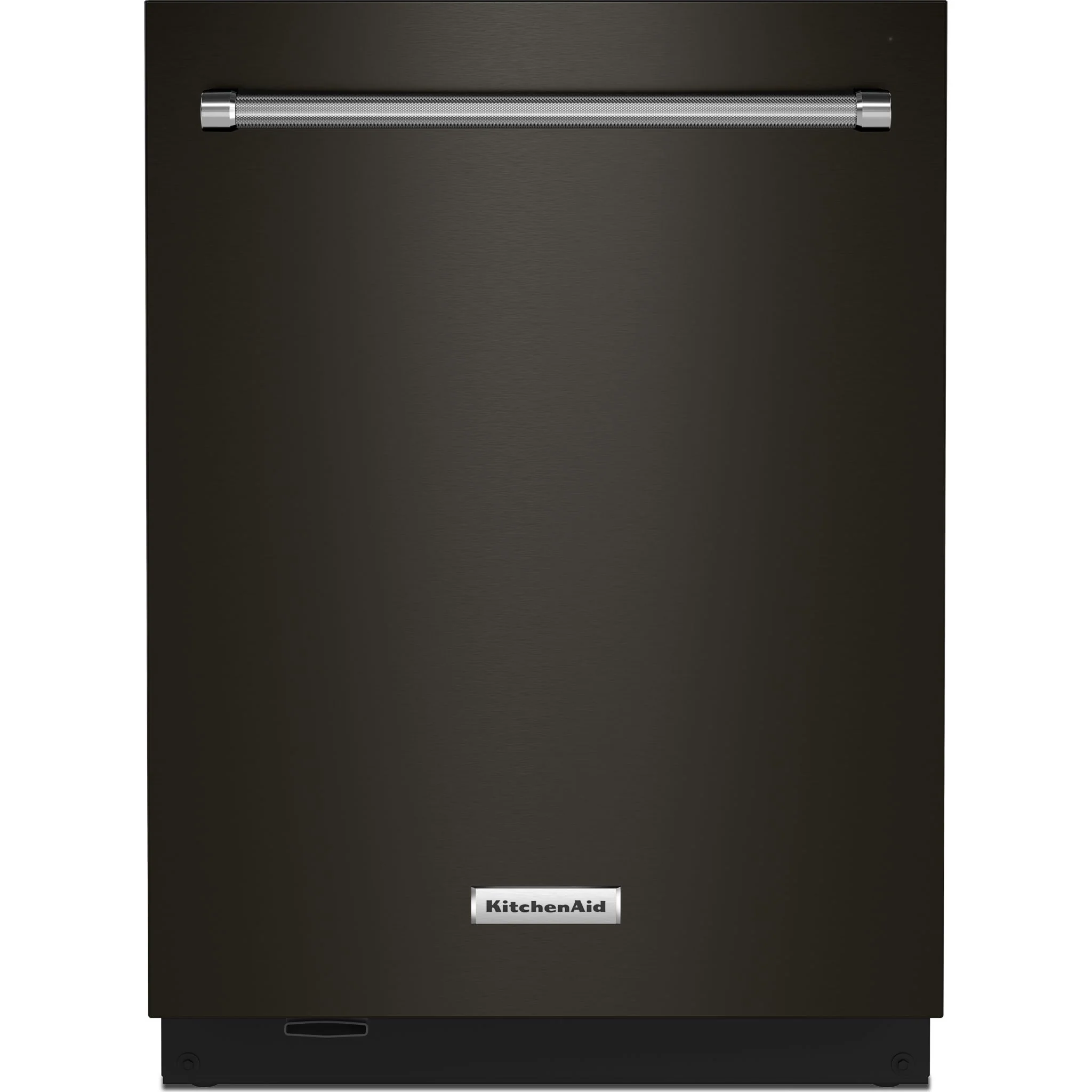 KitchenAid 44 dBA Dishwasher in PrintShield Finish with 360A° Max Jets Third Rack - Black Stainless (KDTM604KBS)