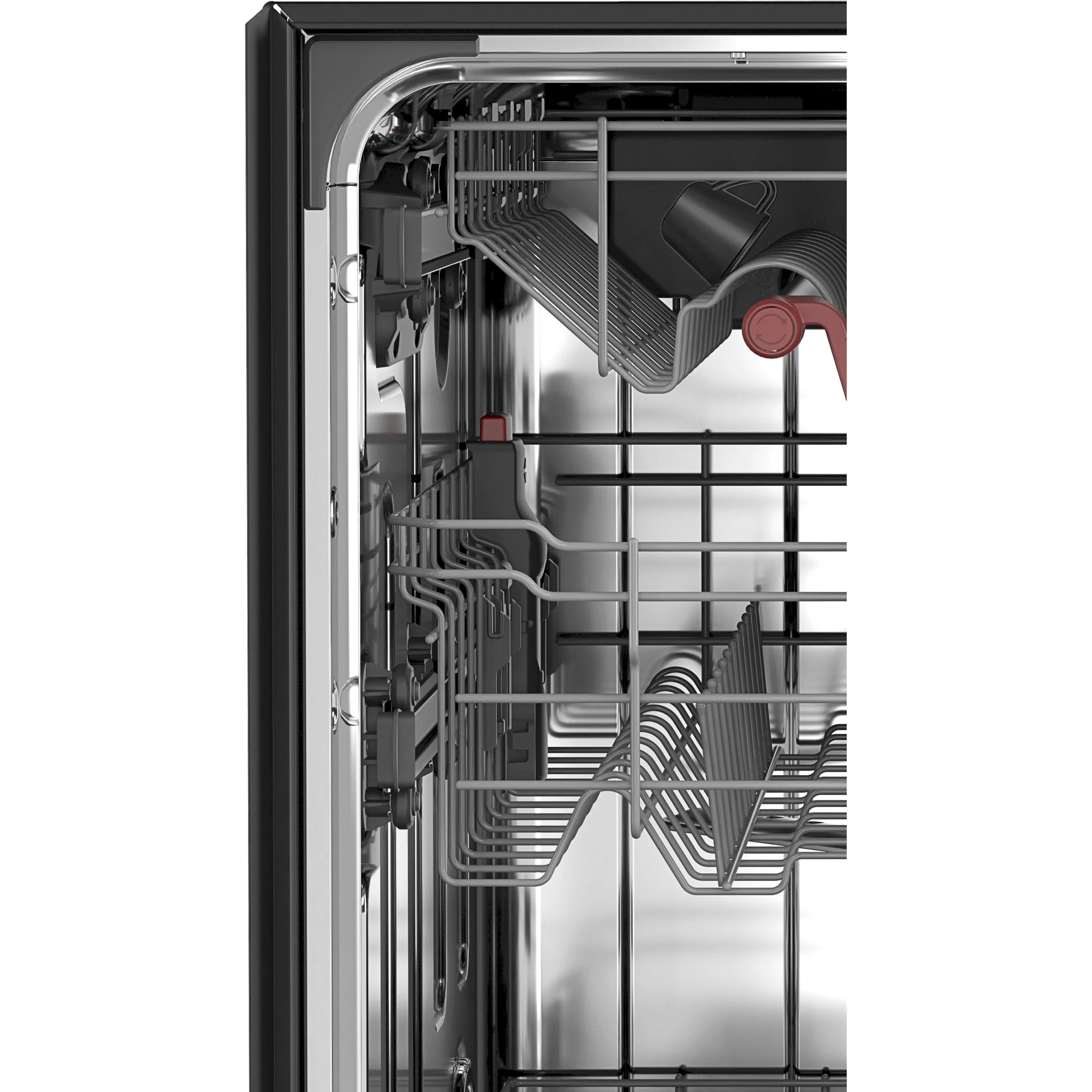 KitchenAid 44 dBA Dishwasher in PrintShield Finish with 360A° Max Jets Third Rack - Black Stainless (KDTM604KBS) - Image 11