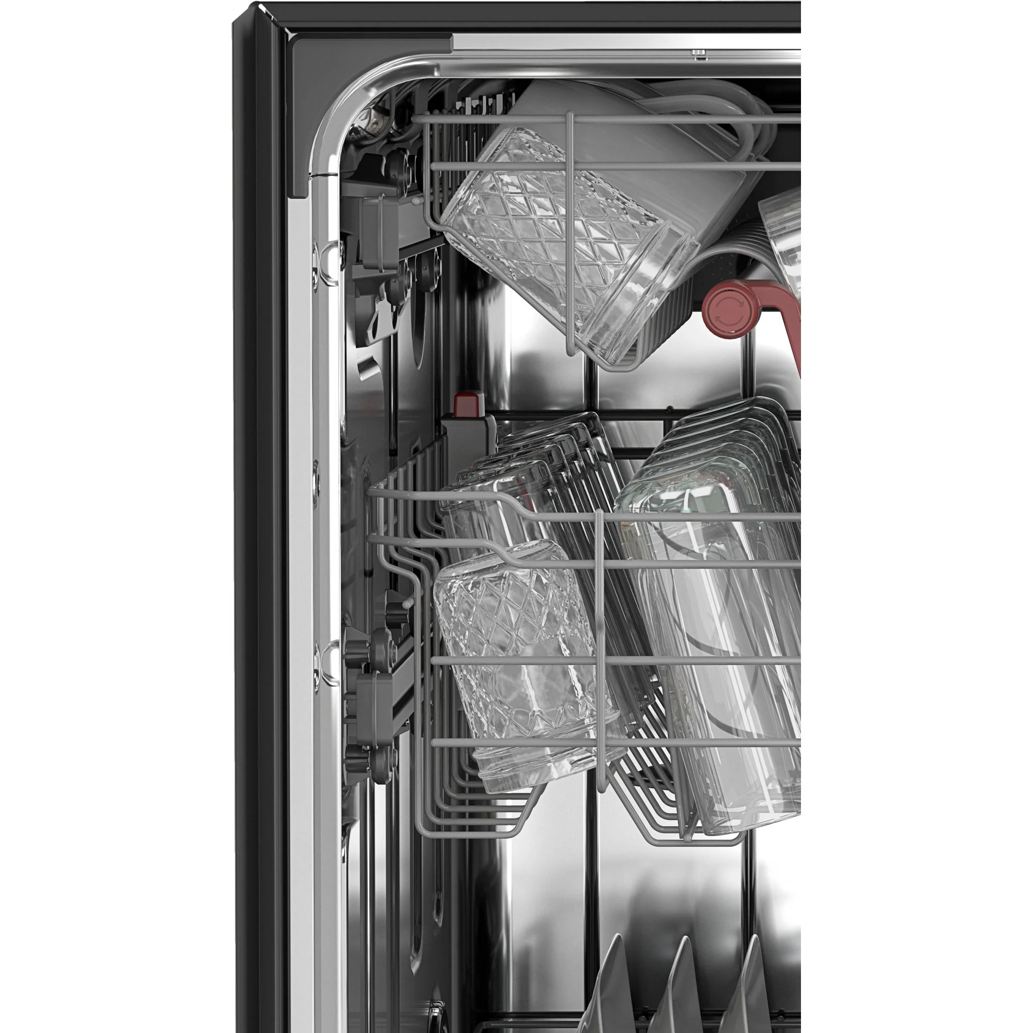 KitchenAid 44 dBA Dishwasher in PrintShield Finish with 360A° Max Jets Third Rack - Black Stainless (KDTM604KBS) - Image 16