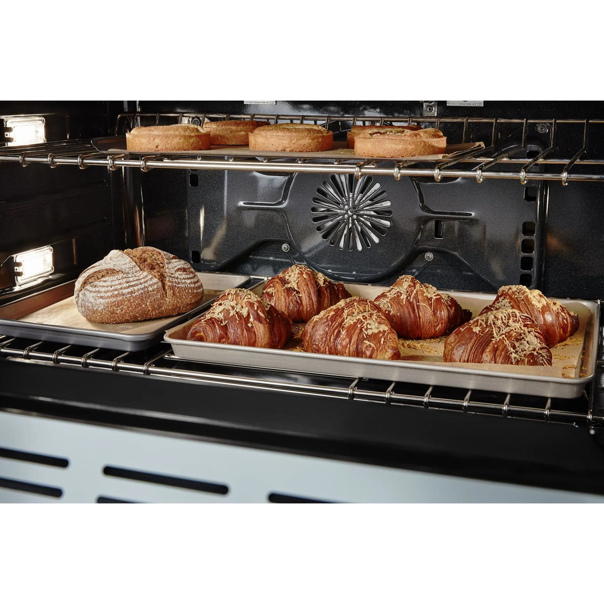 KitchenAid 36'' Smart Commercial-Style Dual Fuel Range with 6 Burners - Misty Blue (KFDC506JMB) - Image 43