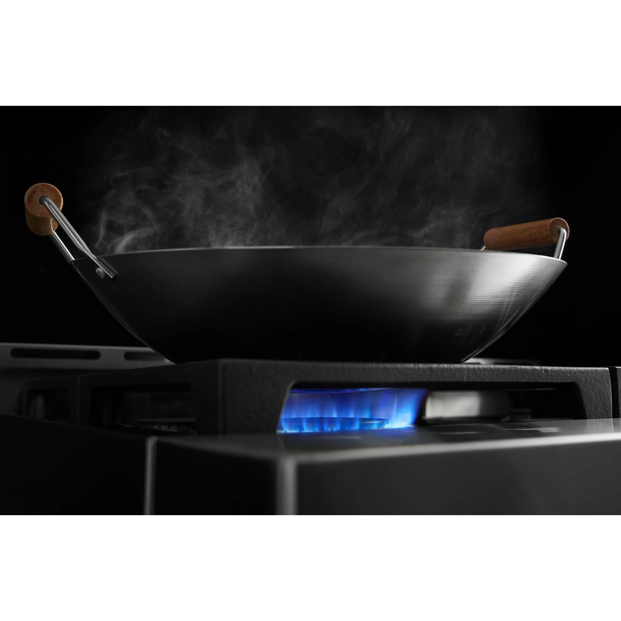 KitchenAid 36'' Smart Commercial-Style Gas Range with 6 Burners - Avocado Cream - Passion Red (KFGC506JAV) - Image 33