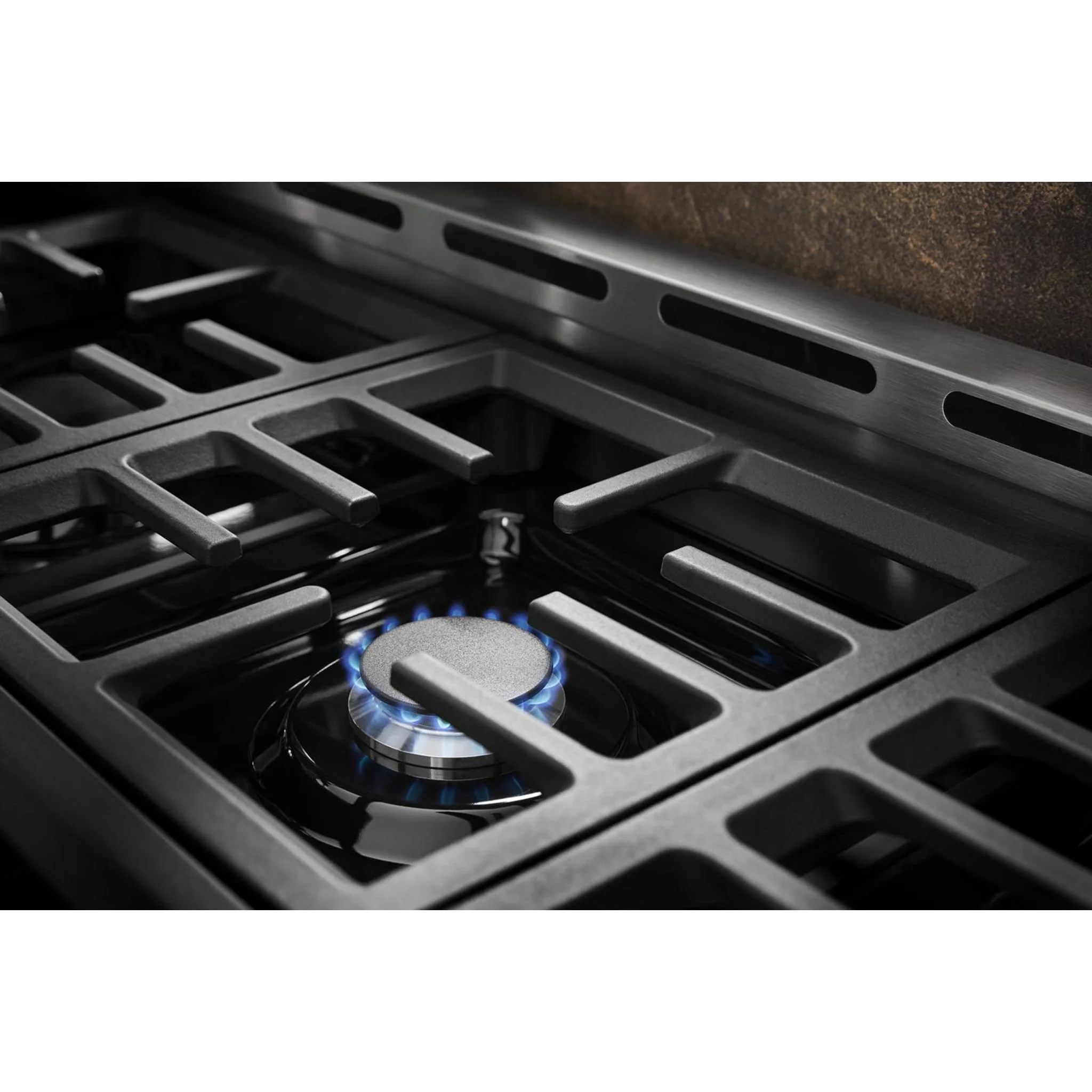 KitchenAid 36'' Smart Commercial-Style Gas Range with 6 Burners - Imperial Black (KFGC506JBK) - Image 42