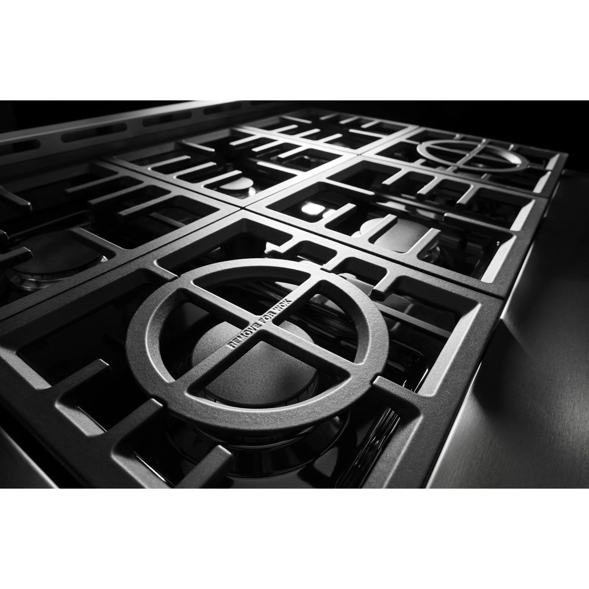 KitchenAid  36'' Smart Commercial-Style Gas Range with 6 Burners - Misty Blue (KFGC506JMB) - Image 18