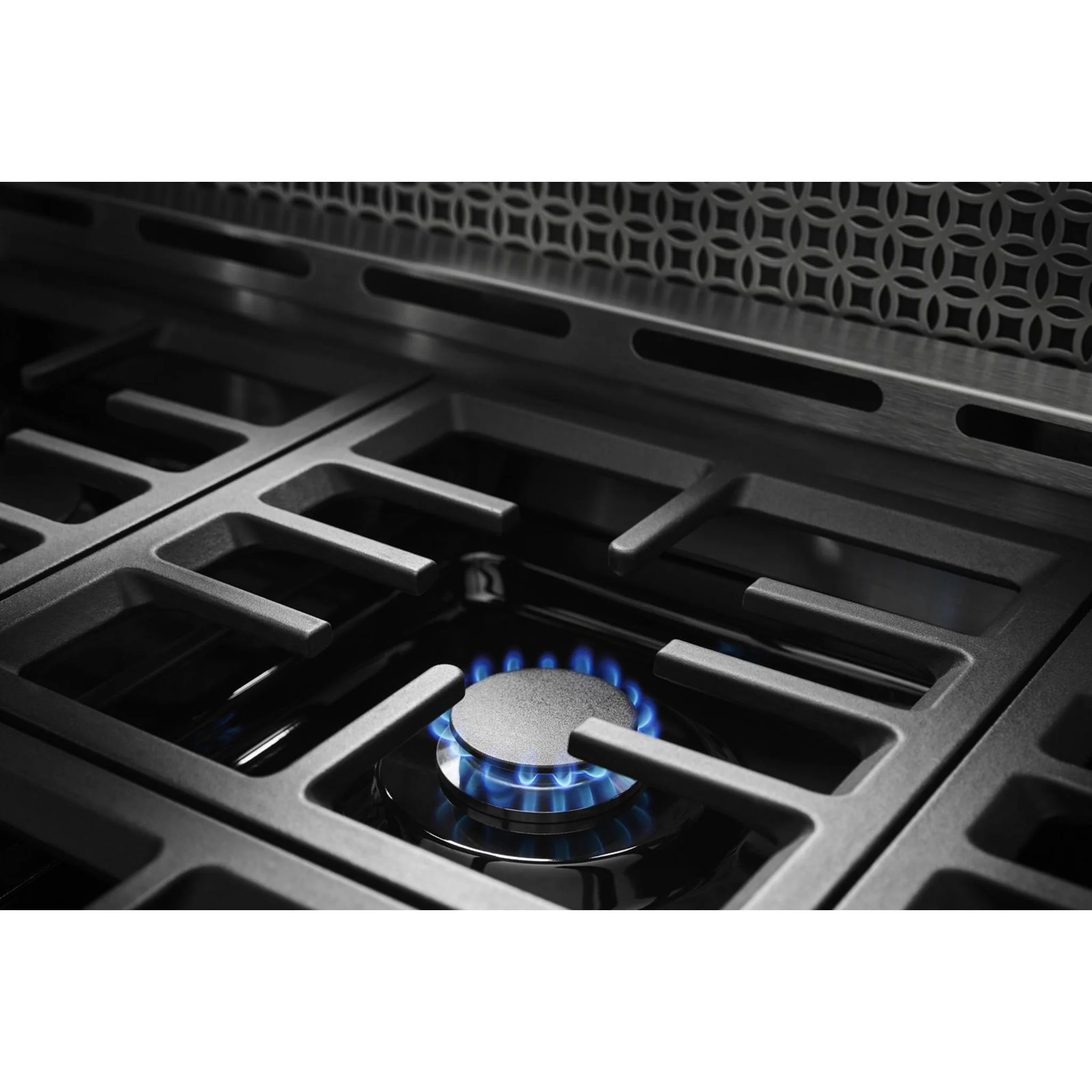 KitchenAid  36'' Smart Commercial-Style Gas Range with 6 Burners - Misty Blue (KFGC506JMB) - Image 29