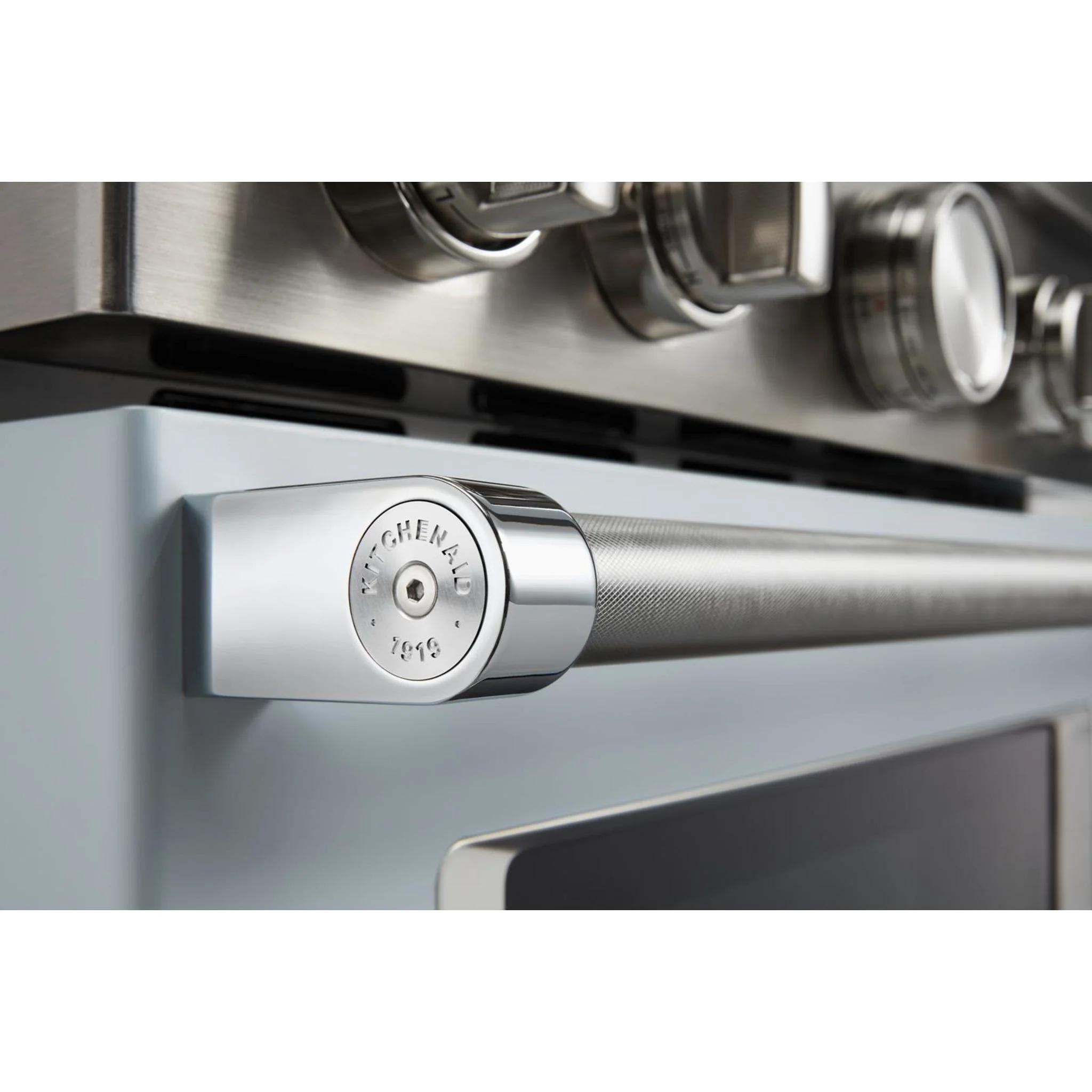 KitchenAid  36'' Smart Commercial-Style Gas Range with 6 Burners - Misty Blue (KFGC506JMB) - Image 40
