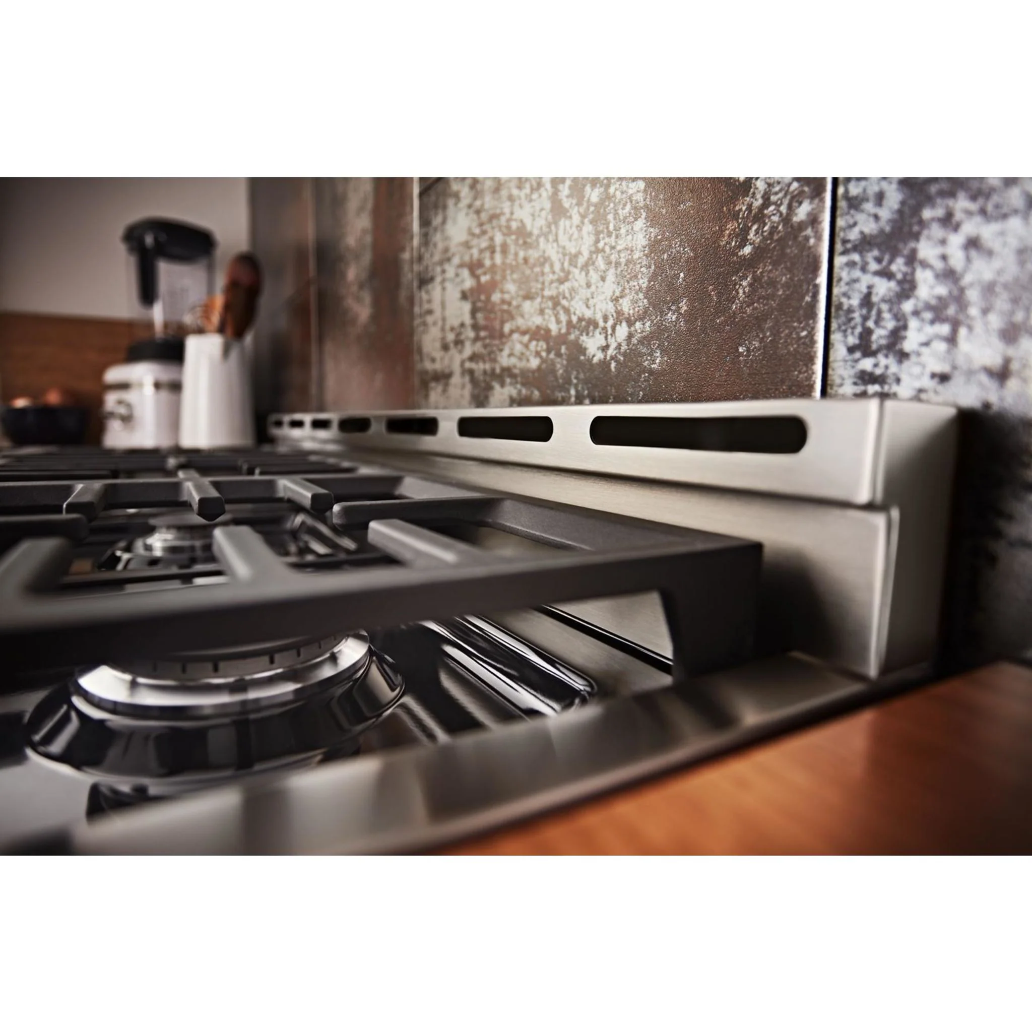 KitchenAid  36'' Smart Commercial-Style Gas Range with 6 Burners - Yellow Pepper (KFGC506JYP) - Image 42