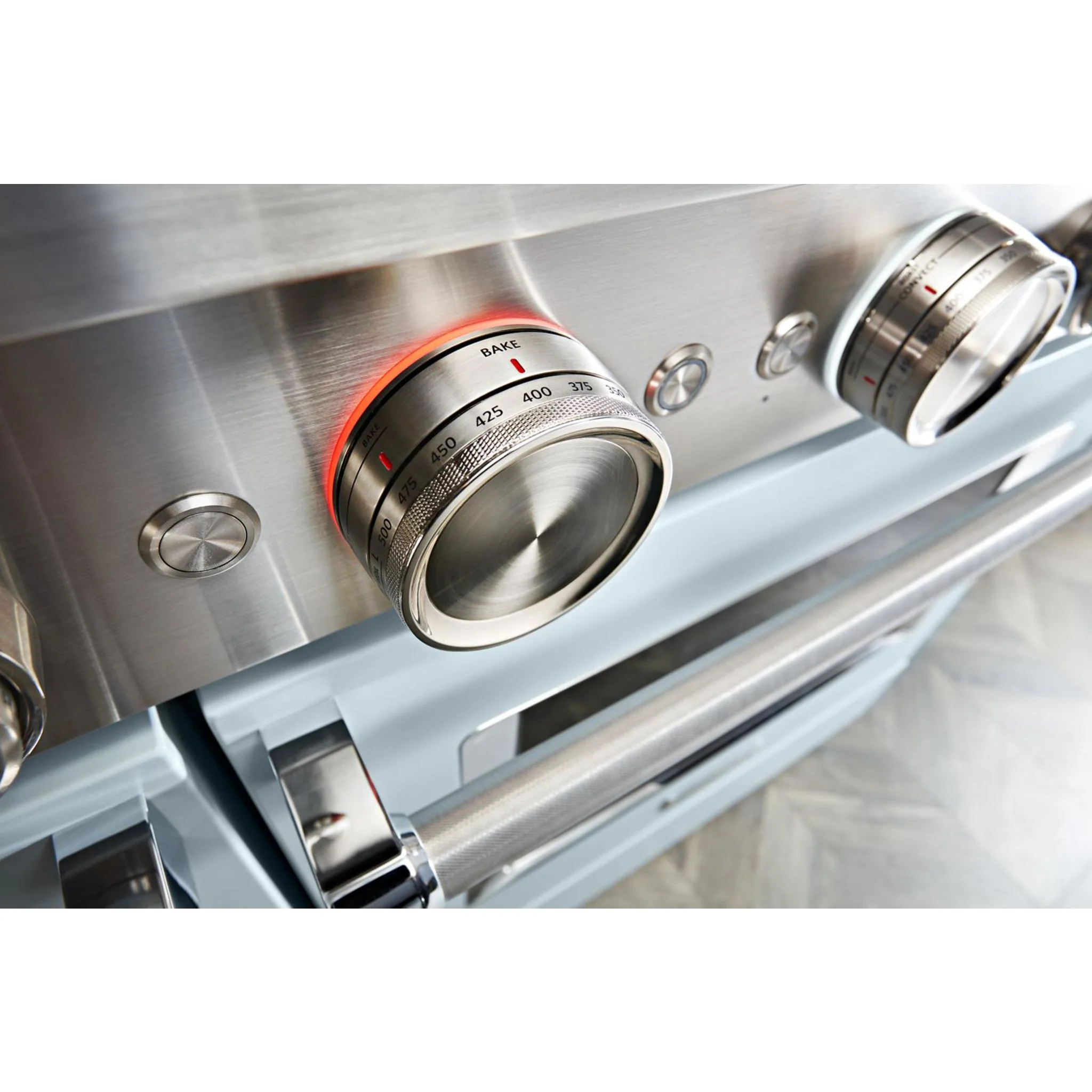 KitchenAid 48'' Smart Commercial-Style Gas Range with Griddle - Misty Blue (KFGC558JMB) - Image 11