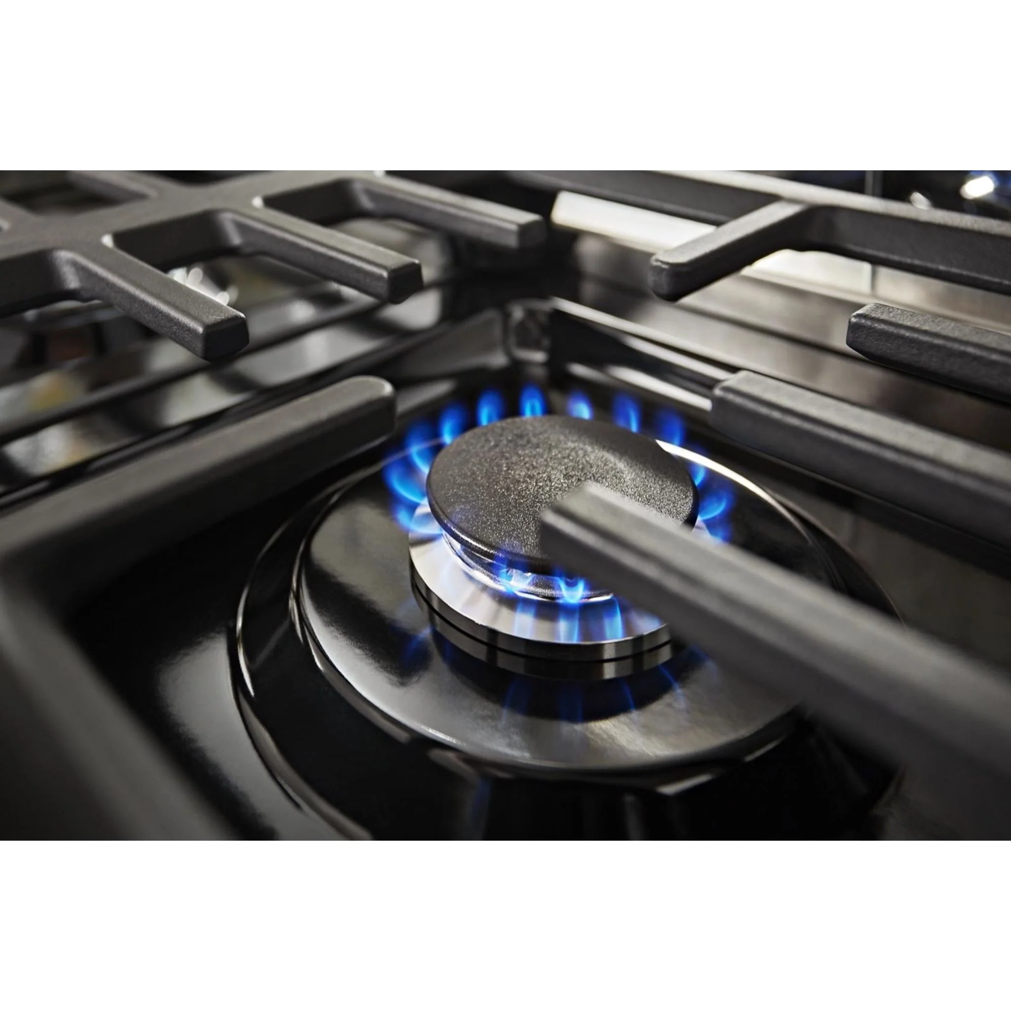 KitchenAid 48'' Smart Commercial-Style Gas Range with Griddle - Yellow Pepper (KFGC558JYP) - Image 12