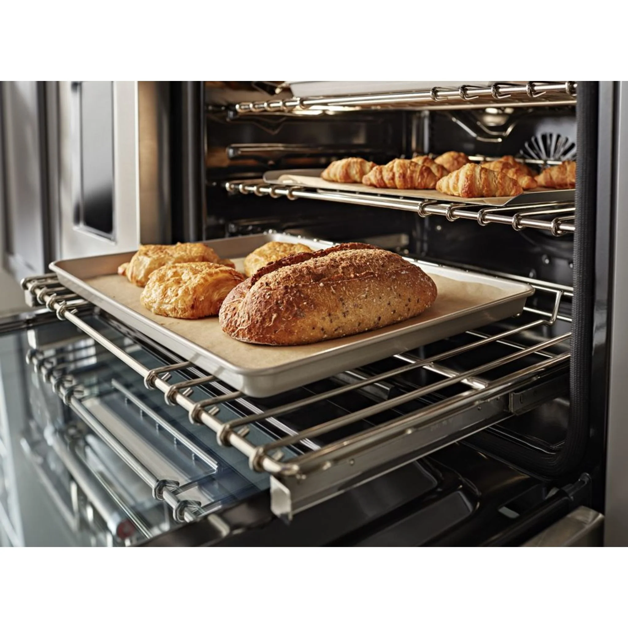 KitchenAid 48'' Smart Commercial-Style Gas Range with Griddle - Yellow Pepper (KFGC558JYP) - Image 20