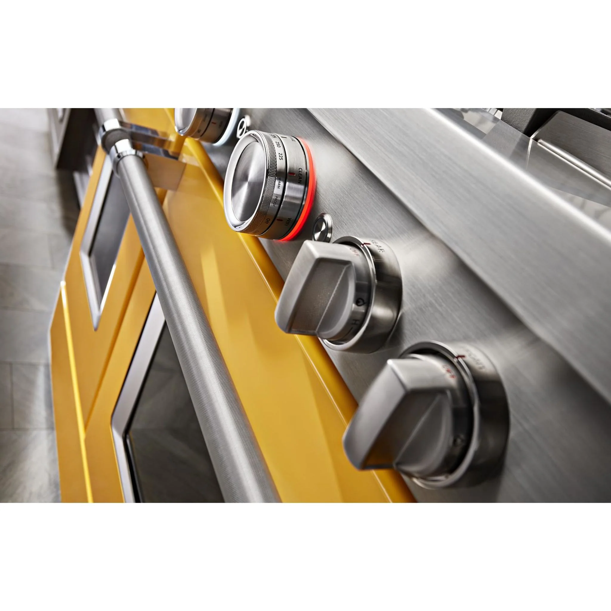 KitchenAid 48'' Smart Commercial-Style Gas Range with Griddle - Yellow Pepper (KFGC558JYP) - Image 36