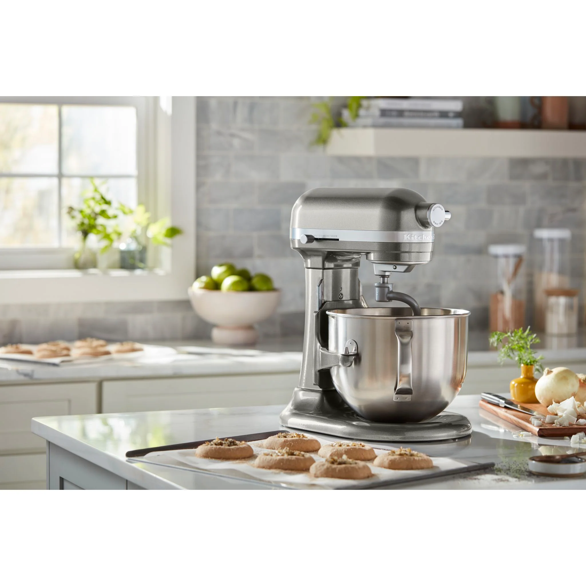 KitchenAid 7 Quart Bowl-Lift Stand Mixer (KSM70SKXXMS) - Medallion Silver - Image 3
