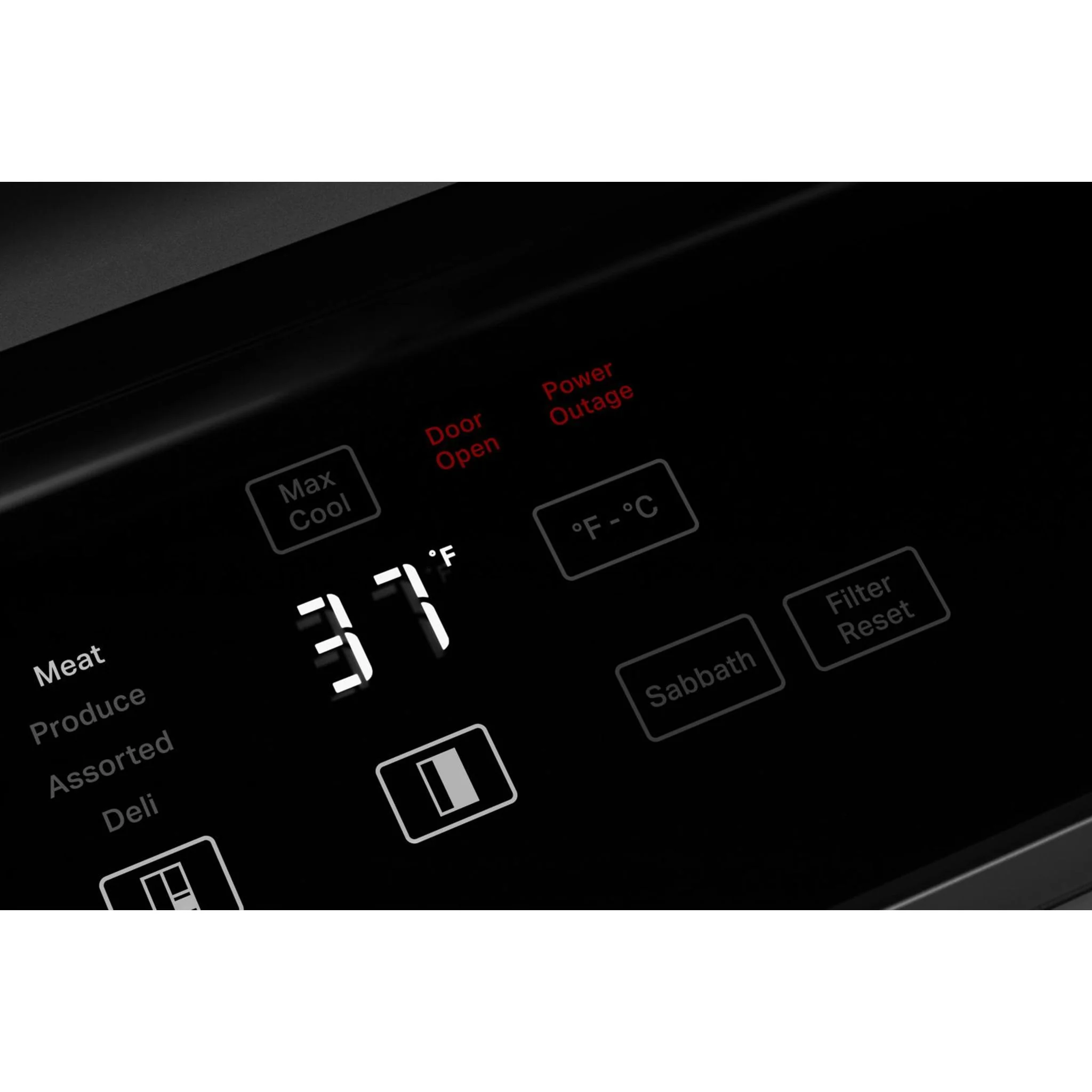 KitchenAid 29.4 cu.ft. 48" Built-In Side-by-Side Refrigerator with Ice and Water Dispenser - Stainless Steel with PrintShield™ Finish (KBSD708MPS) - Image 4
