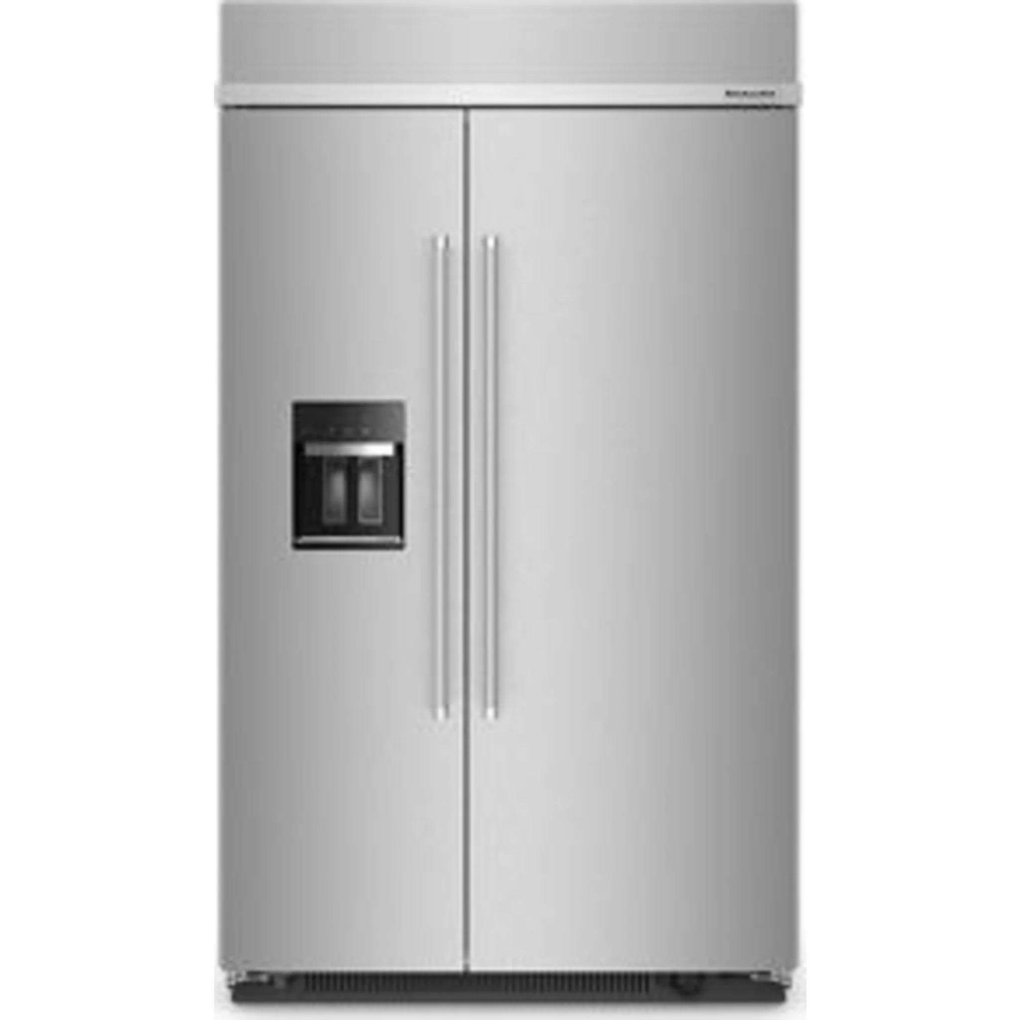 KitchenAid 29.4 cu.ft. 48" Built-In Side-by-Side Refrigerator with Ice and Water Dispenser - Stainless Steel (KBSD708MSS) - Image 20