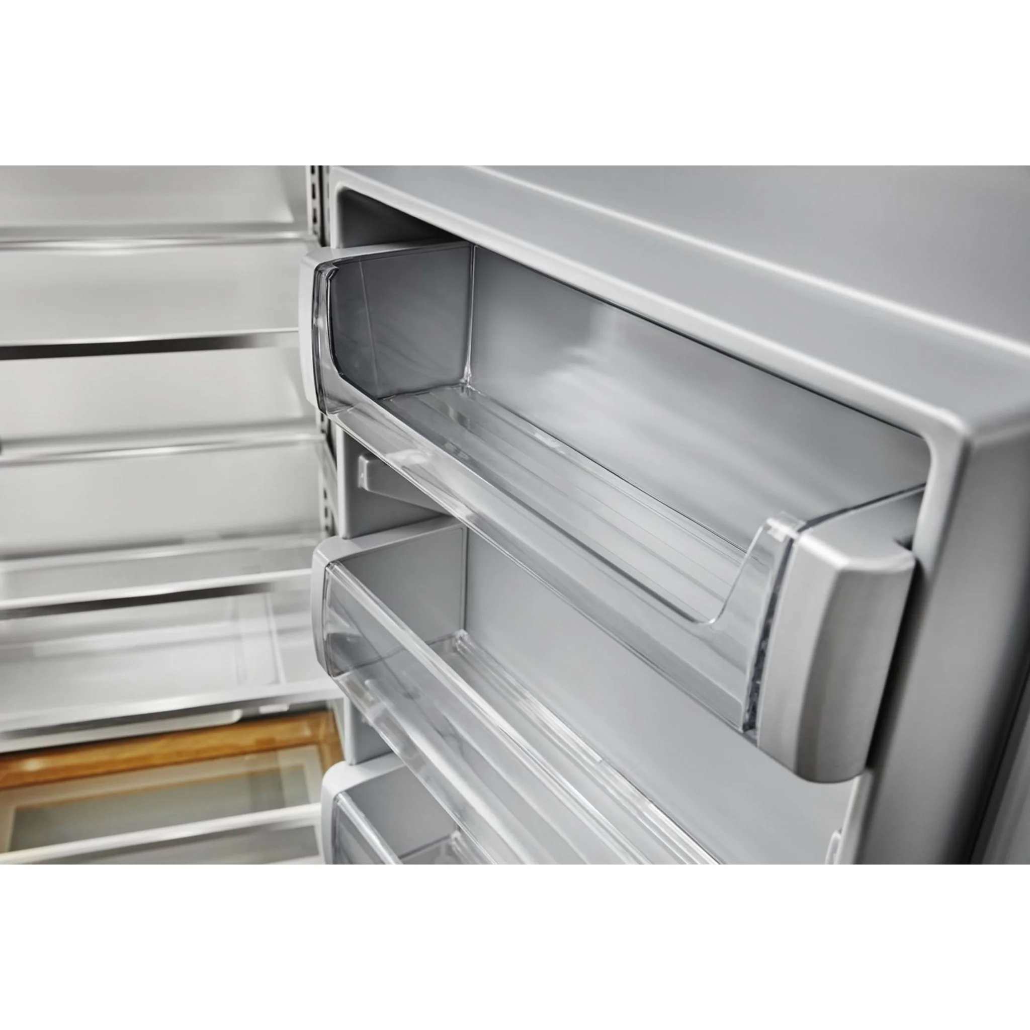 KitchenAid 29.4 cu.ft. 48" Built-In Side-by-Side Refrigerator with Ice and Water Dispenser - Stainless Steel (KBSD708MSS) - Image 23