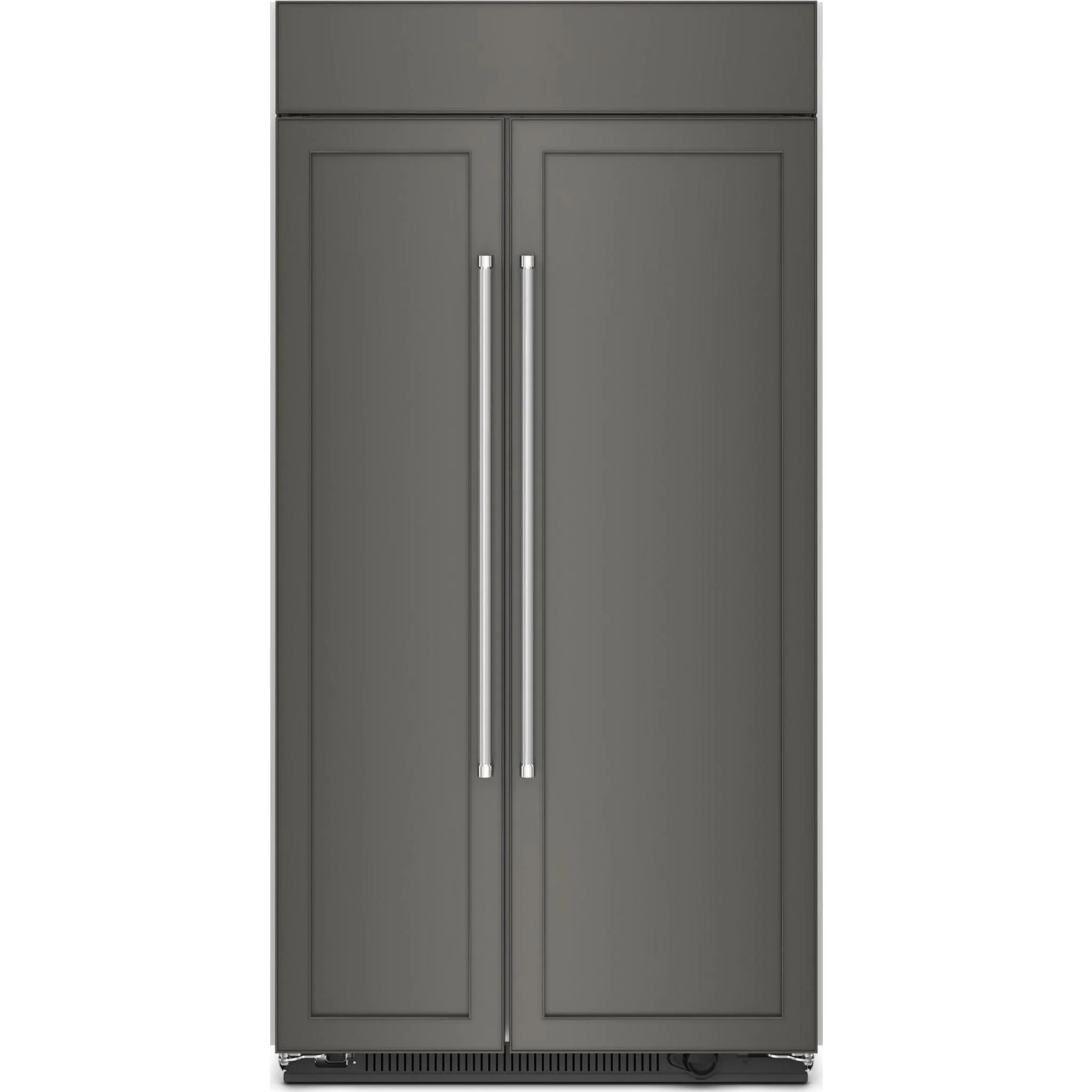 KitchenAid 25.5 Cu Ft. 42" Built-In Side-by-Side Refrigerator with Panel-Ready Doors - Panel Ready (KBSN702MPA)