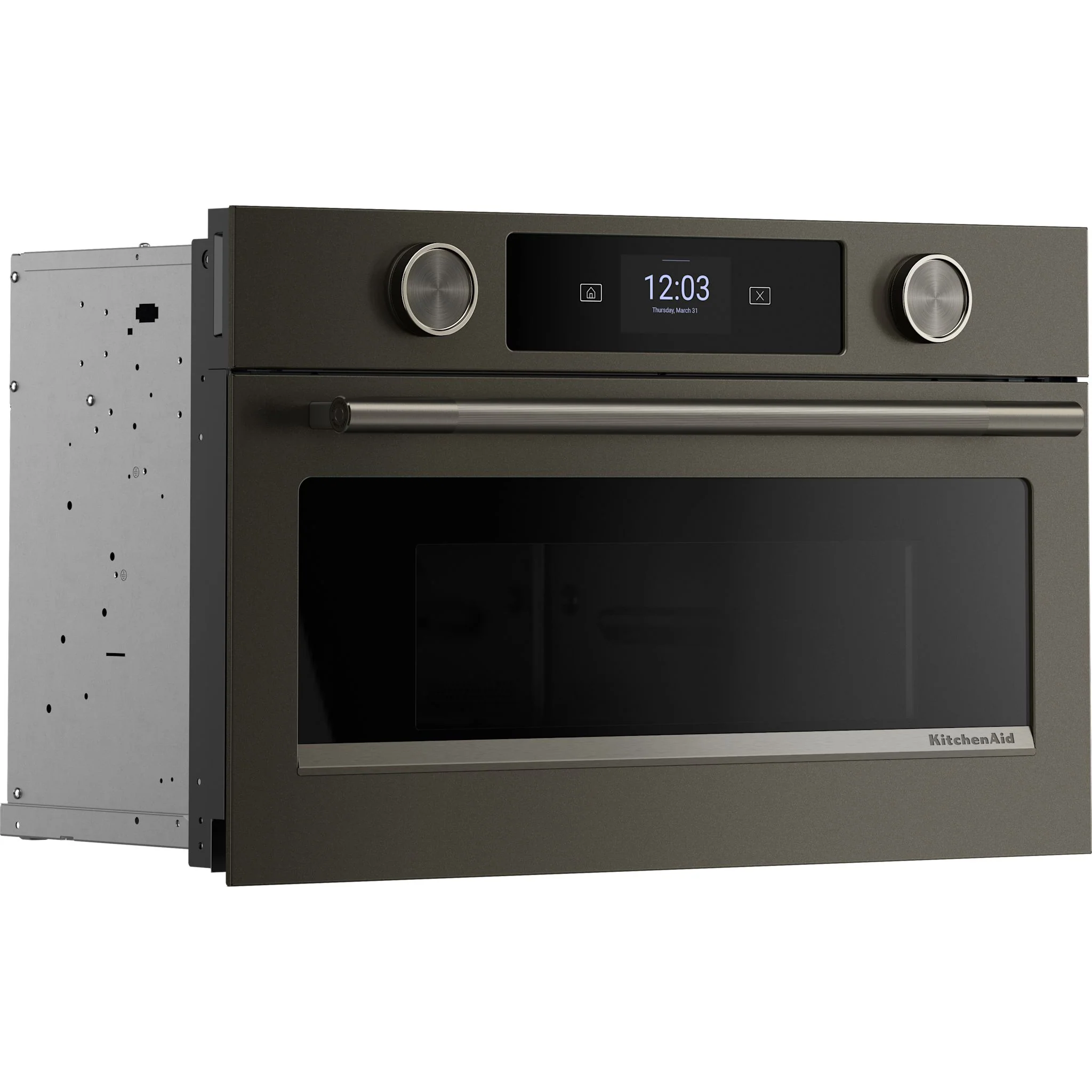 KitchenAid 30" Built In Microwave Oven with Air Fry -Black Ore (KMBS730SBE) - Image 8