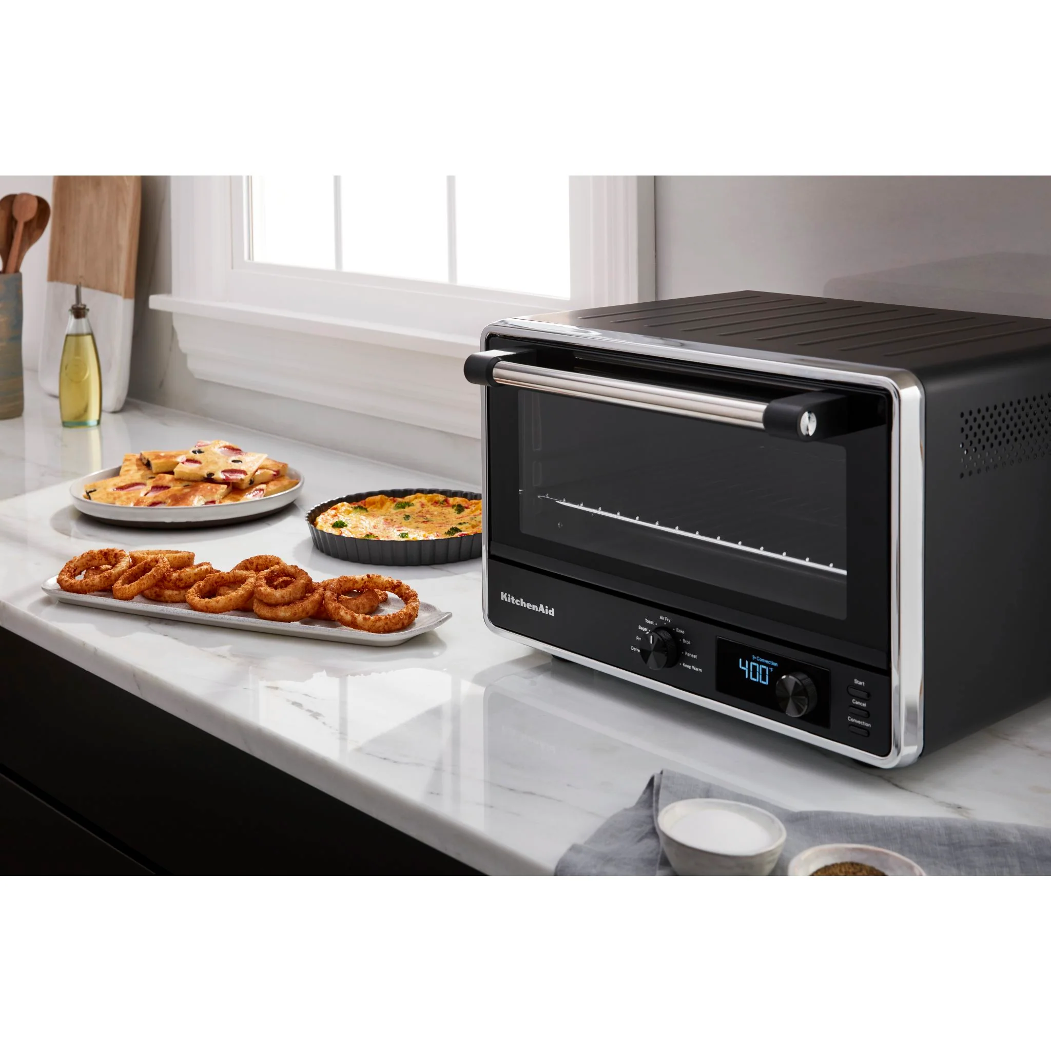 KitchenAid Digital Countertop Oven with Air Fryer (KCO124BM) - Matte Black - Image 12