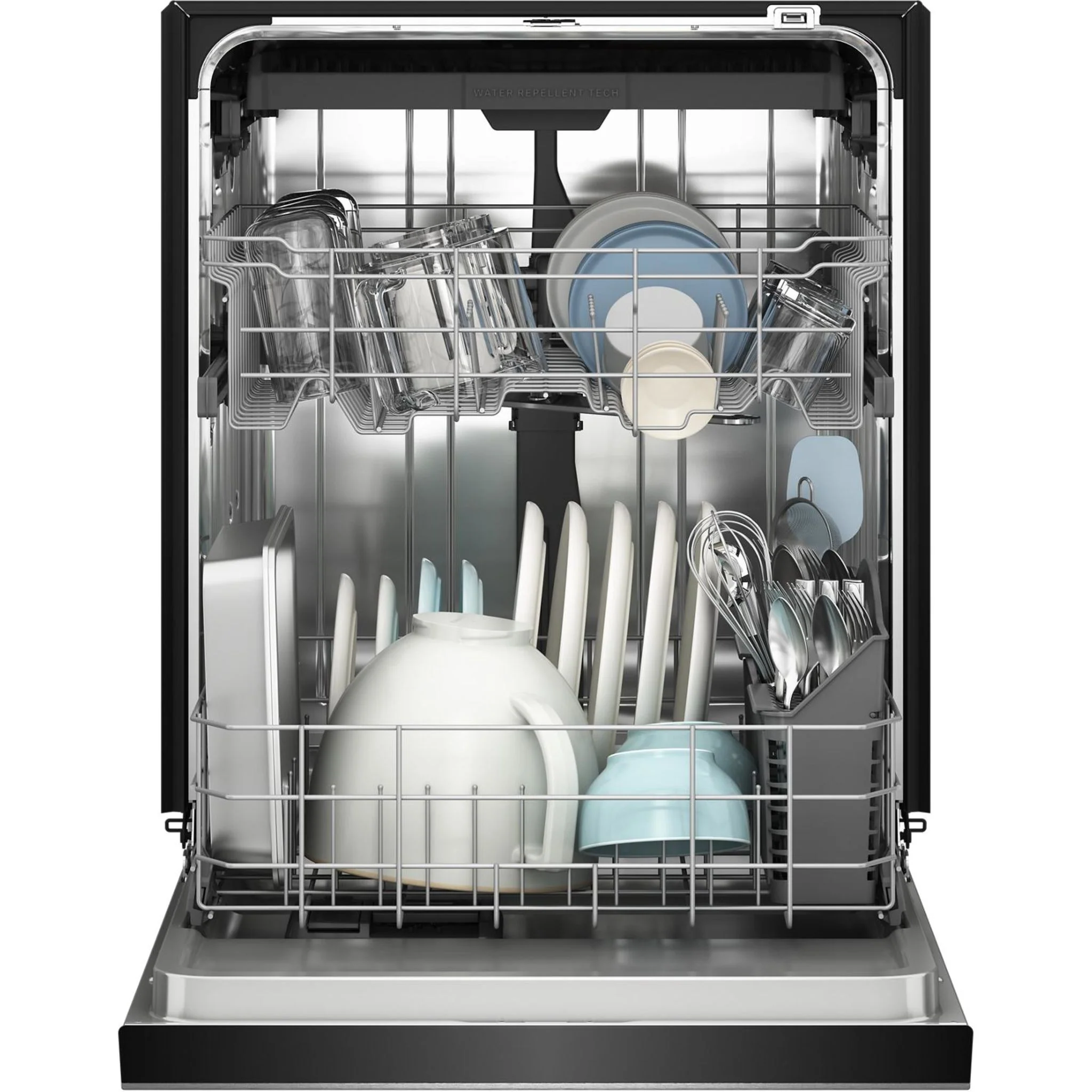 KitchenAid Third Level Utensil Rack Dishwasher with 30+ Total Wash Jets in PrintShieldFinish, 47 dBA -PrintShield Stainless (KDFS224SPS) - Image 16