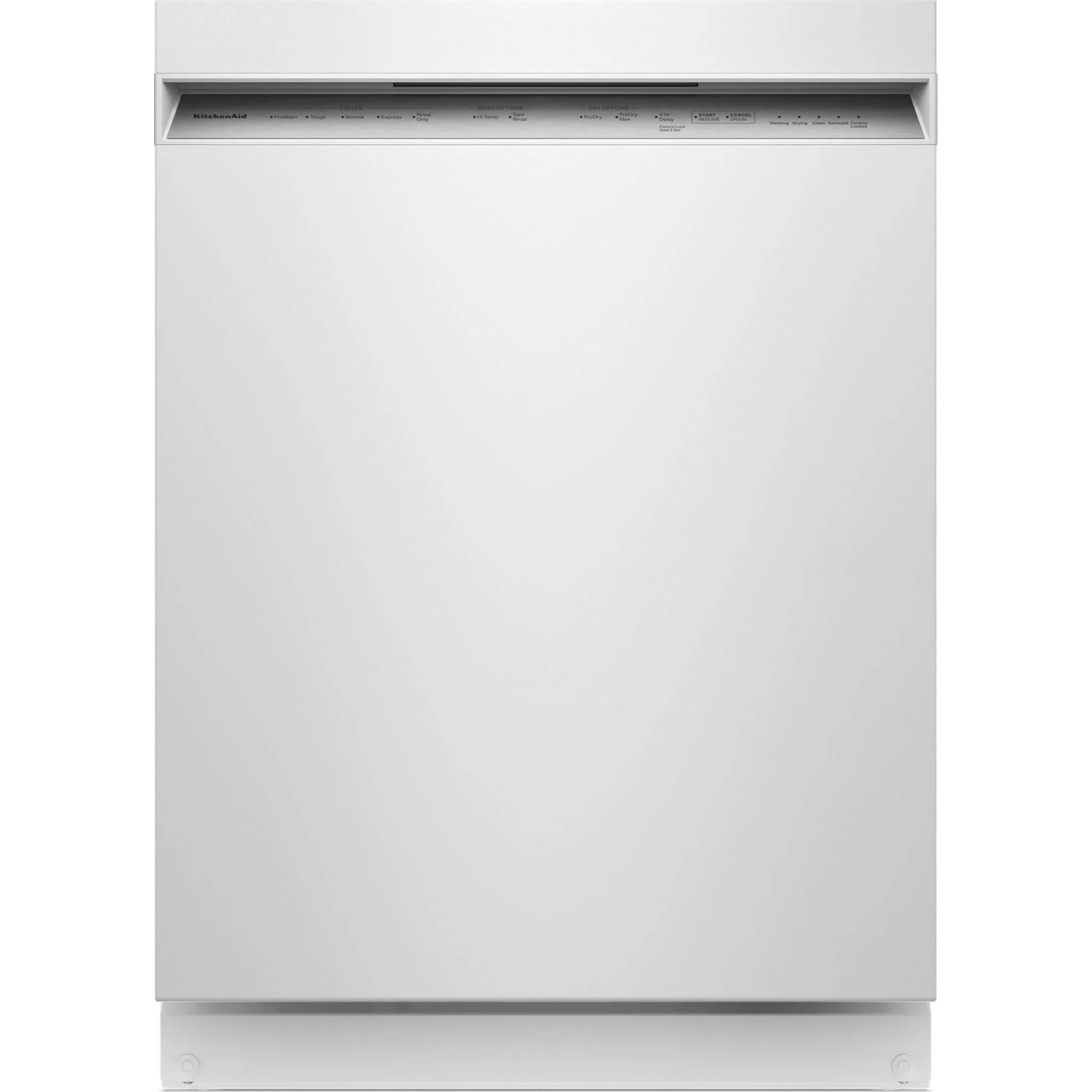 KitchenAid Third Level Utensil Rack Dishwasher with 30+ Total Wash Jets, 47 dBA -White (KDFS224SWH)