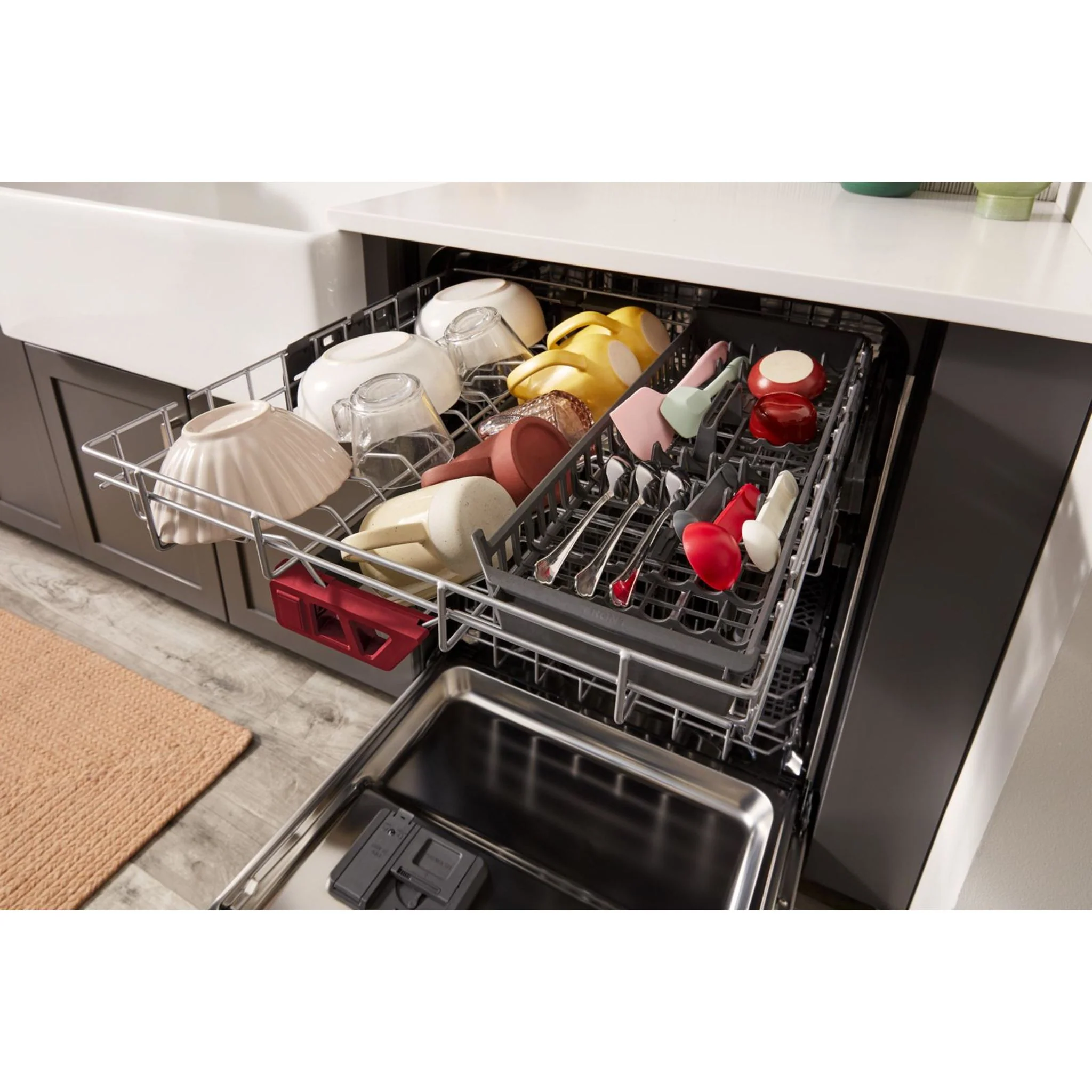 KitchenAid Third Level Jet Rack Dishwasher with 40+ Total Wash Jets, 41 dBA -Juniper (KDFS324SJP) - Image 7