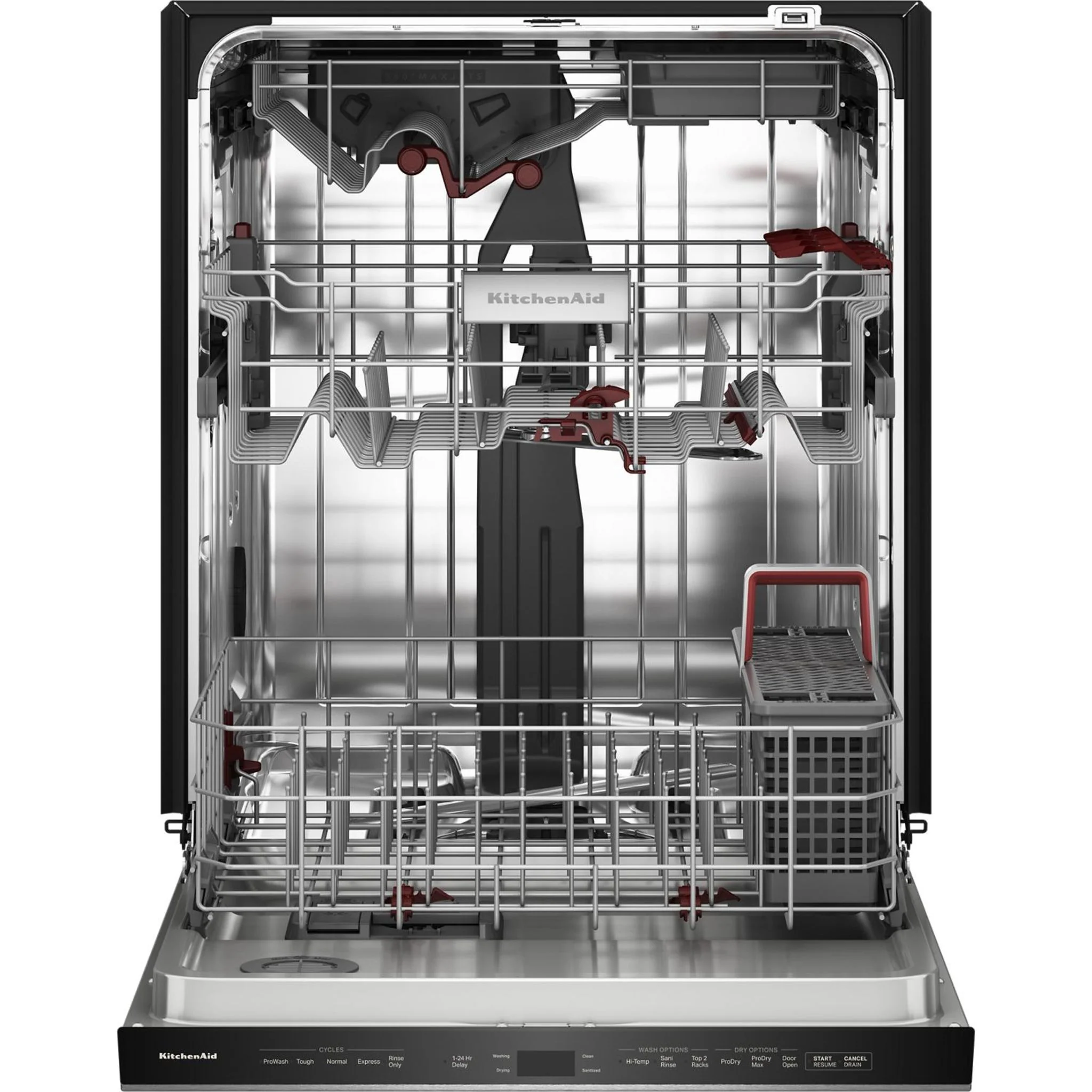 KitchenAid 360 Max JetsThird Rack Dishwasher with Advanced ProDrySystem, 44 dBA -PrintShield Stainless (KDPS624SPS) - Image 16