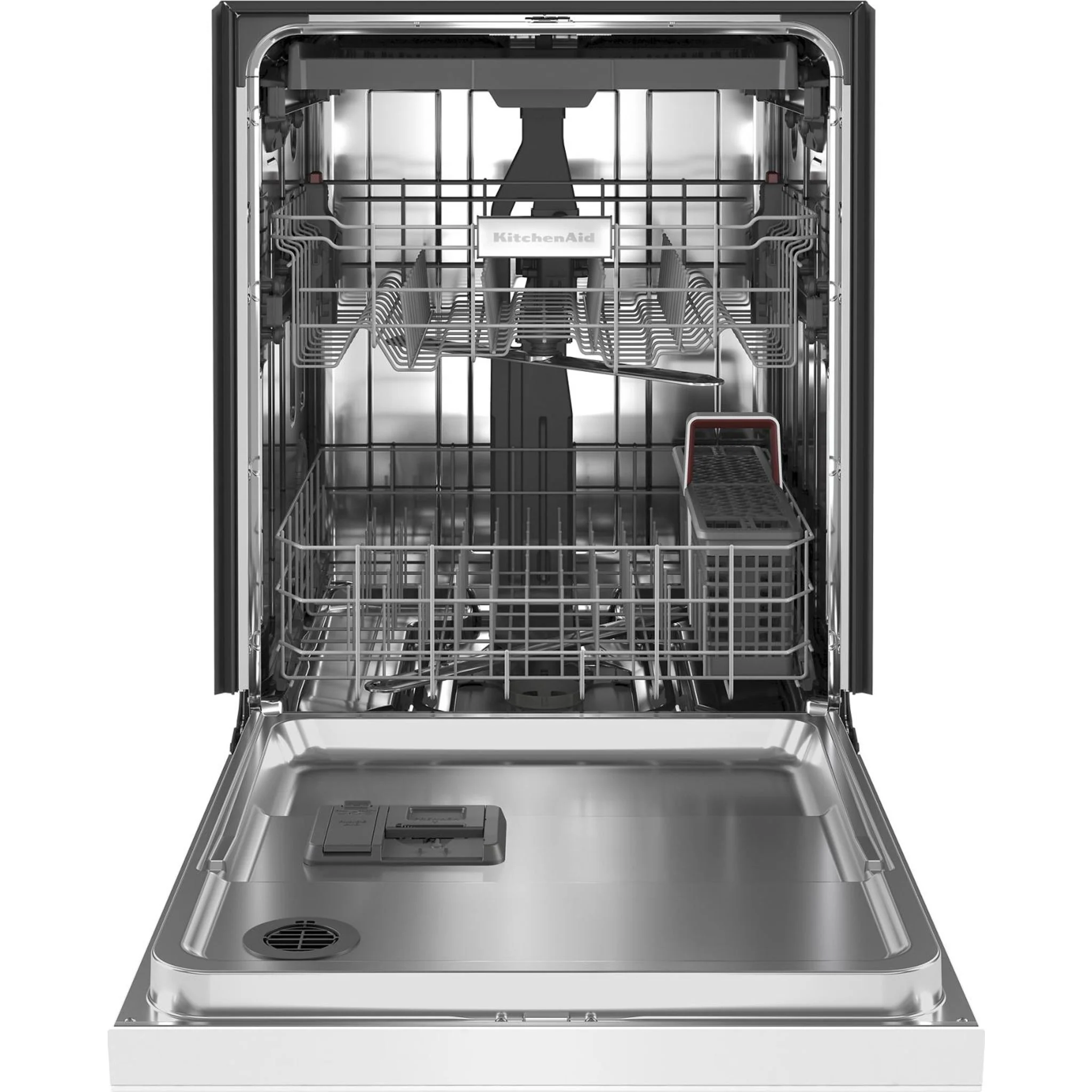 KitchenAid 39 dBA Dishwasher with Third Level Utensil Rack - White (KDFE204KWH) - Image 22