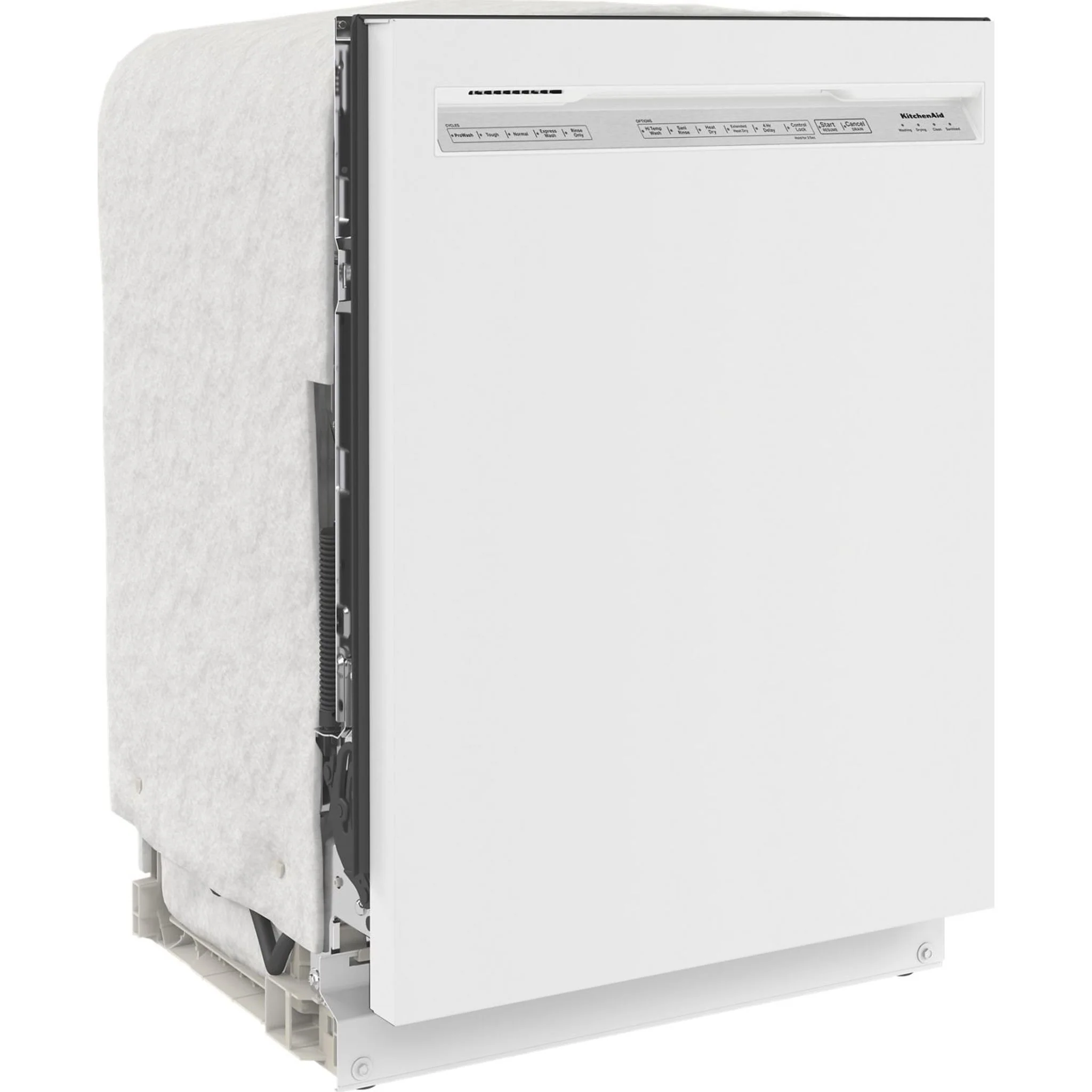 KitchenAid 39 dBA Dishwasher with Third Level Utensil Rack - White (KDFE204KWH) - Image 28