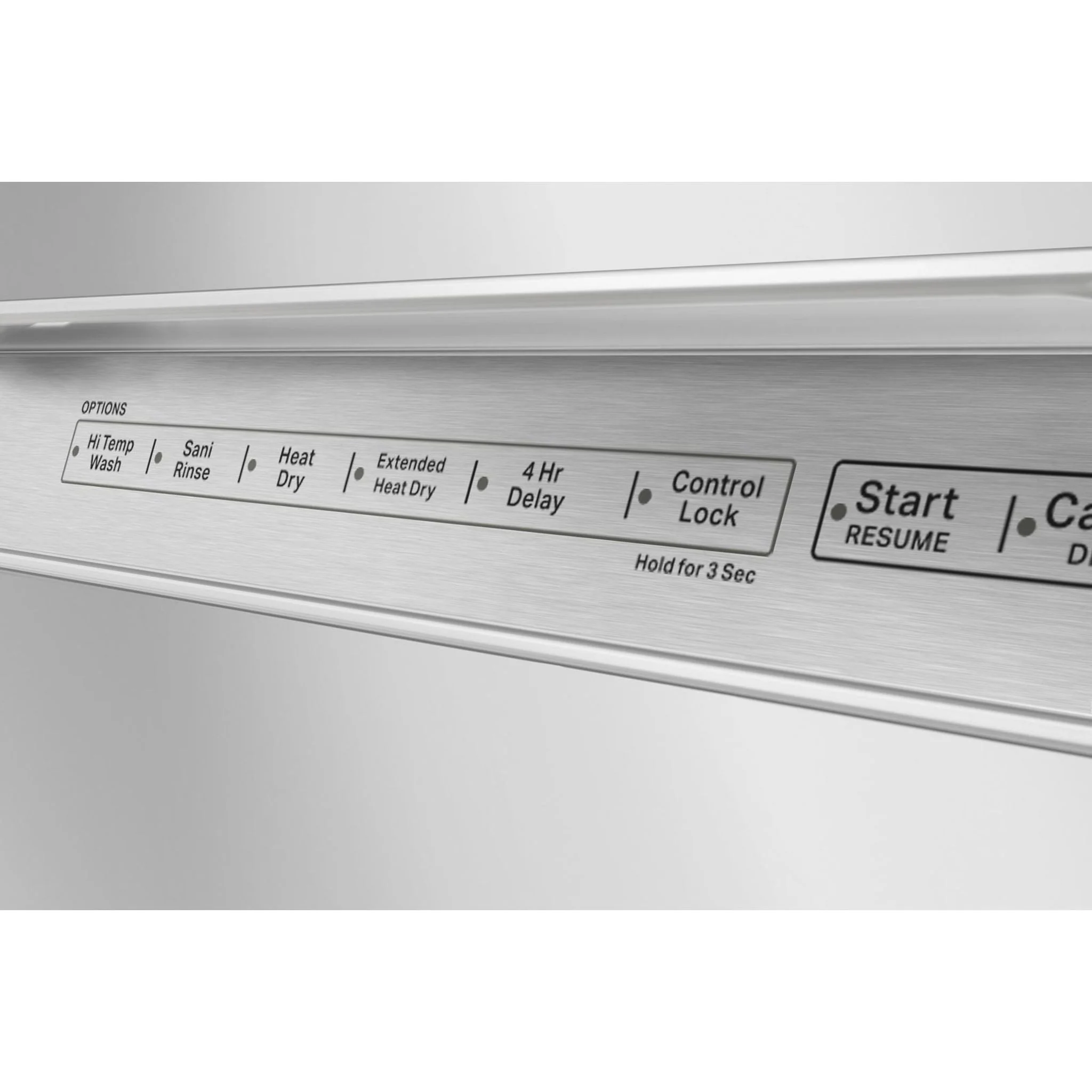 KitchenAid 39 dBA Dishwasher with Third Level Utensil Rack - White (KDFE204KWH) - Image 3