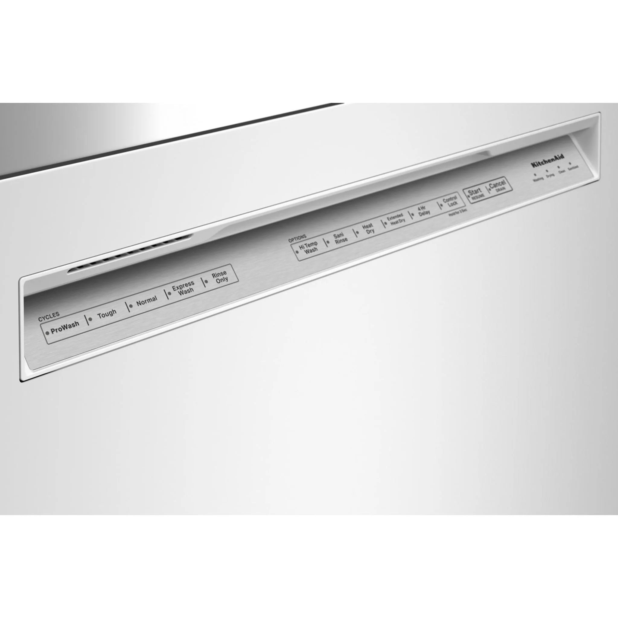 KitchenAid 39 dBA Dishwasher with Third Level Utensil Rack - White (KDFE204KWH) - Image 32