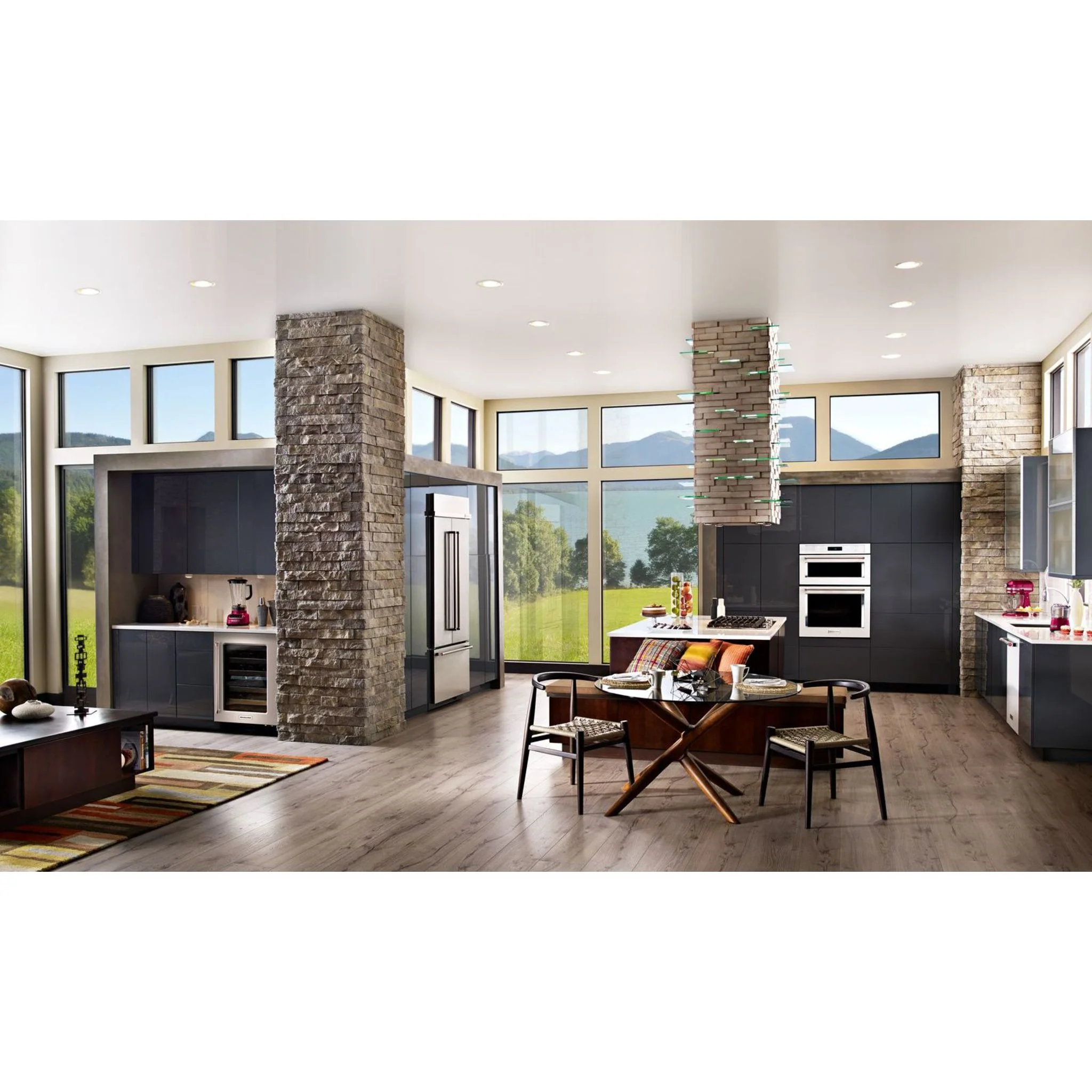 KitchenAid 20.8 cu.ft. 36" Width Built In Stainless Steel French Door Refrigerator with Platinum Interior Design - Stainless Steel (KBFN506ESS) - Image 21