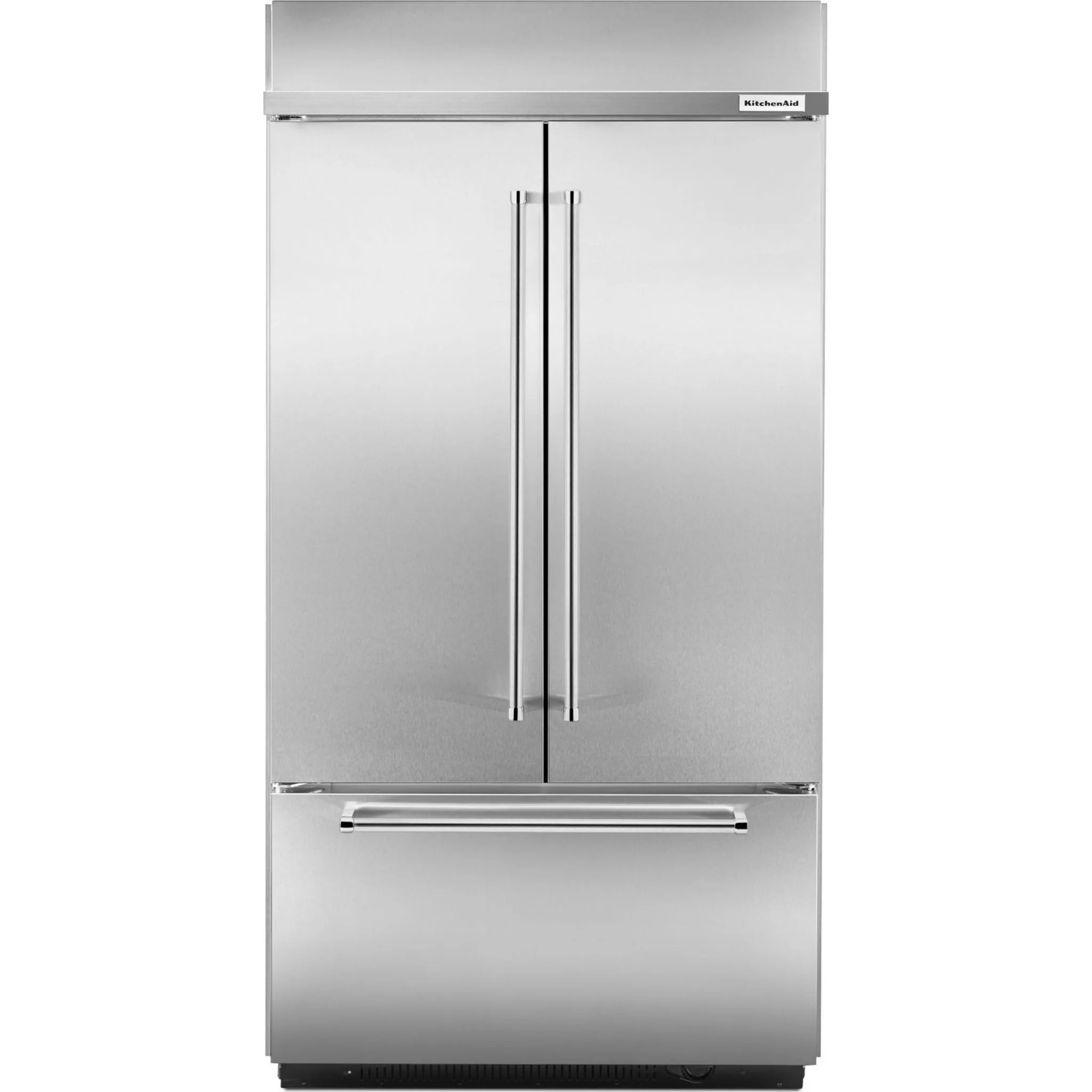 KitchenAid 24.2 cu.ft. 42" Width Built-In Stainless French Door Refrigerator with Platinum Interior Design - Stainless Steel (KBFN502ESS) - Image 19