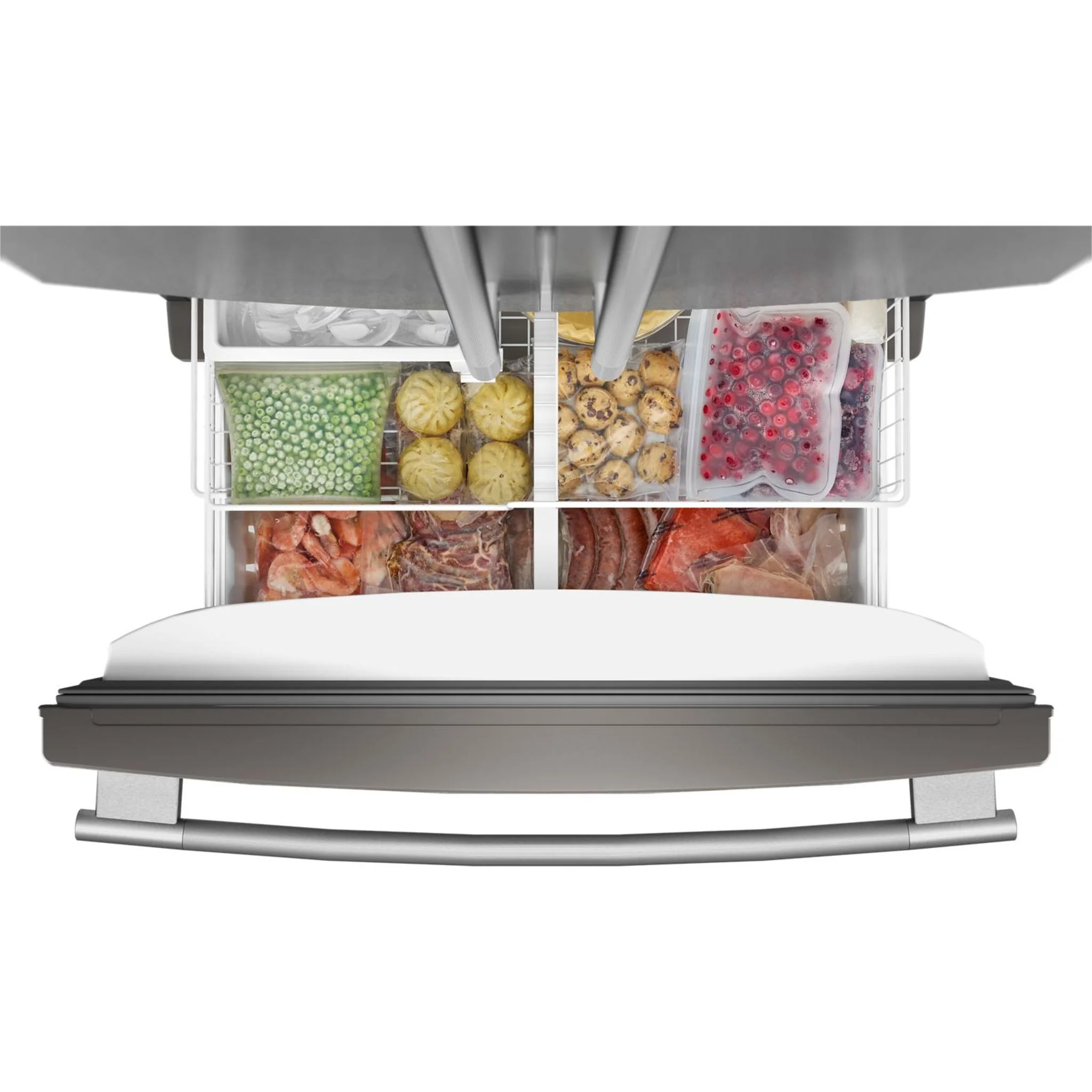 KitchenAid 20 Cu. Ft. 36-Inch Counter-Depth French Door Refrigerator with Internal Water Dispenser -PrintShield Stainless (KRFC136SPS) - Image 20