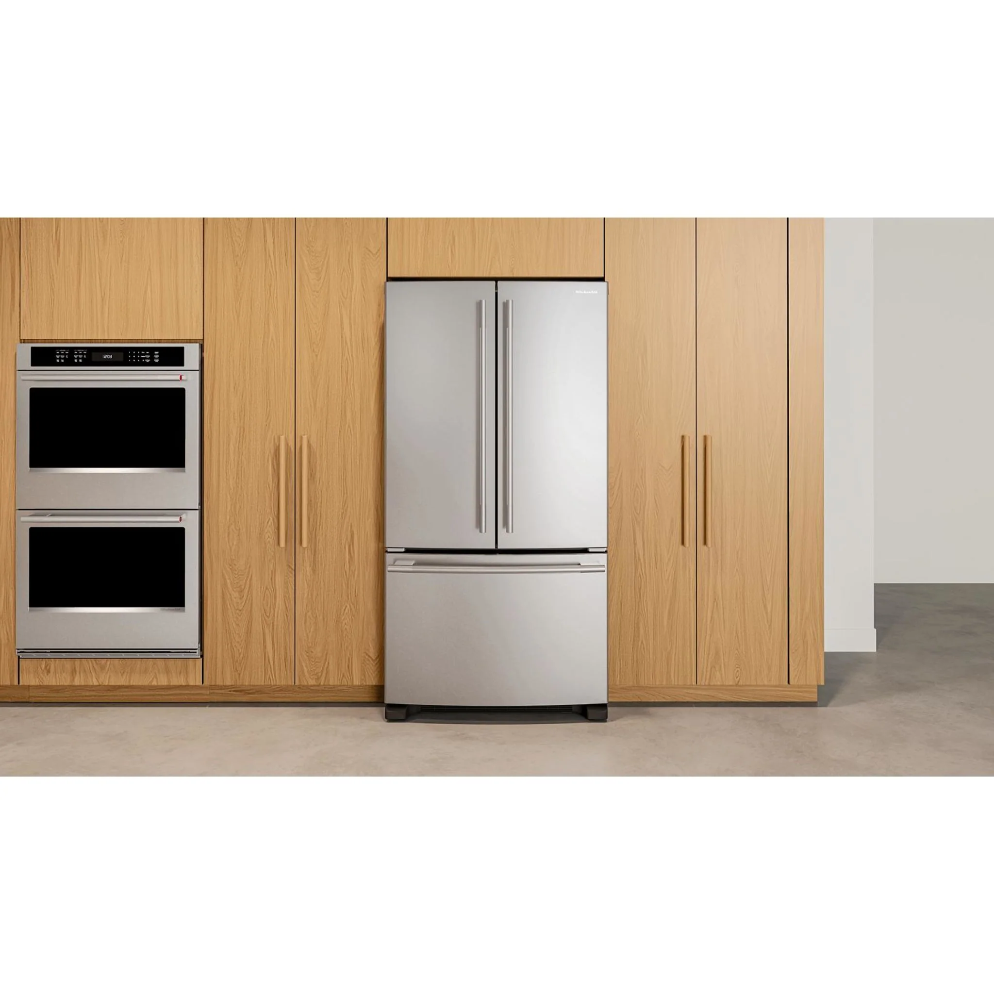 KitchenAid 20 Cu. Ft. 36-Inch Counter-Depth French Door Refrigerator with Internal Water Dispenser -PrintShield Stainless (KRFC136SPS) - Image 9