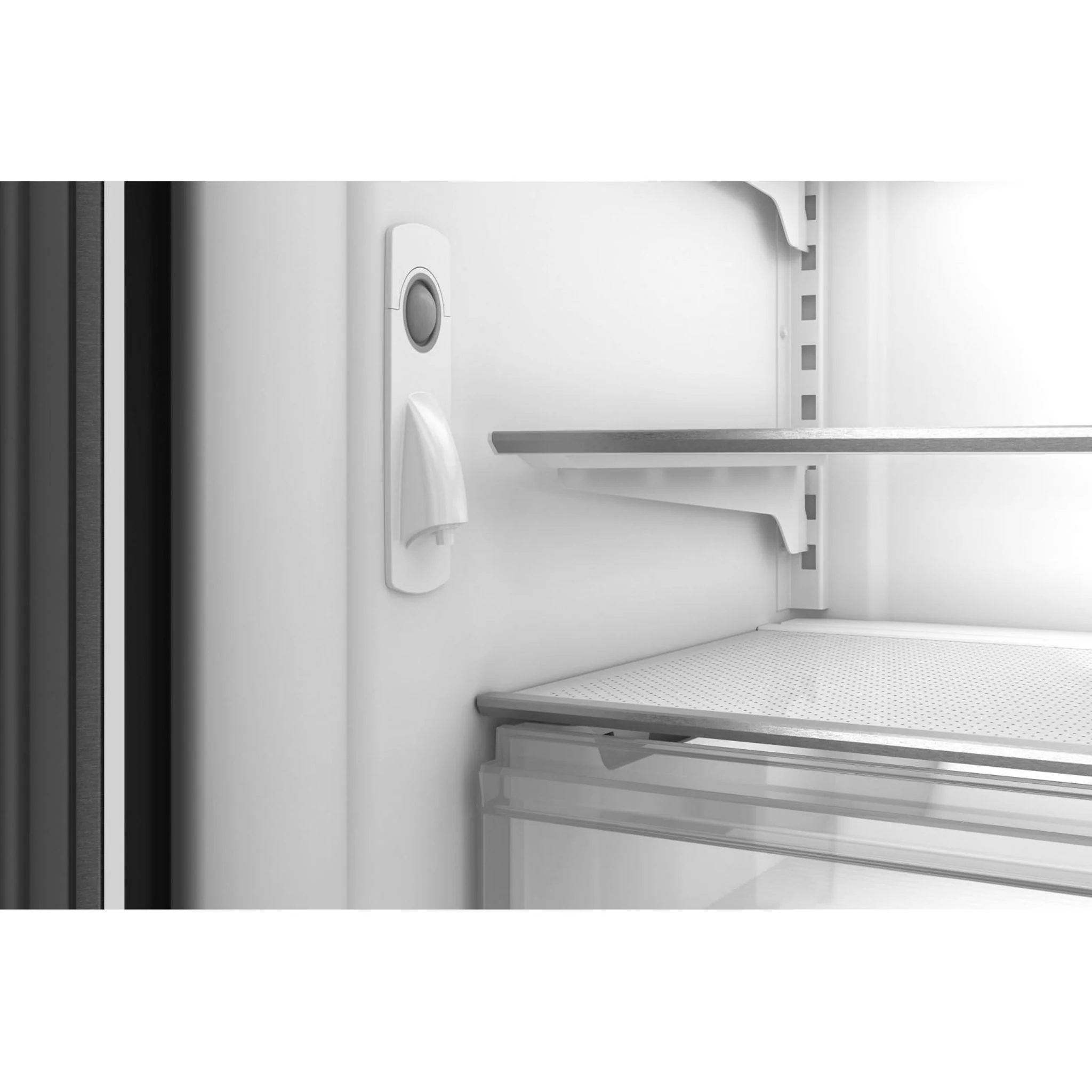 KitchenAid 22 Cu. Ft. 36-Inch Counter-Depth French Door Refrigerator with Internal Water Dispenser -PrintShield Stainless (KRFC136TPS) - Image 7