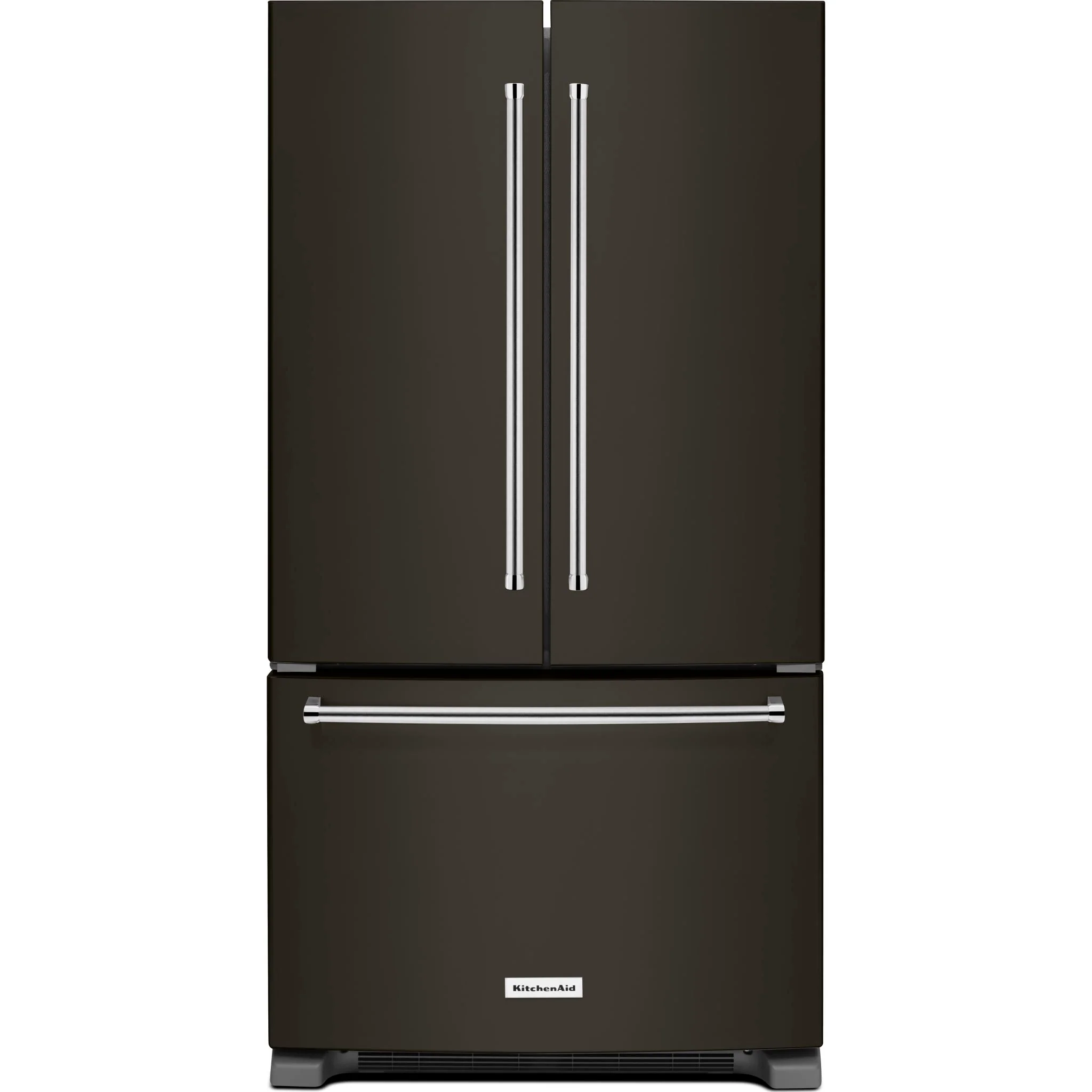 KitchenAid 20 cu. ft. 36" Width Counter-Depth French Door Refrigerator with Interior Dispense and PrintShield Finish (KRFC300EBS) - Image 9