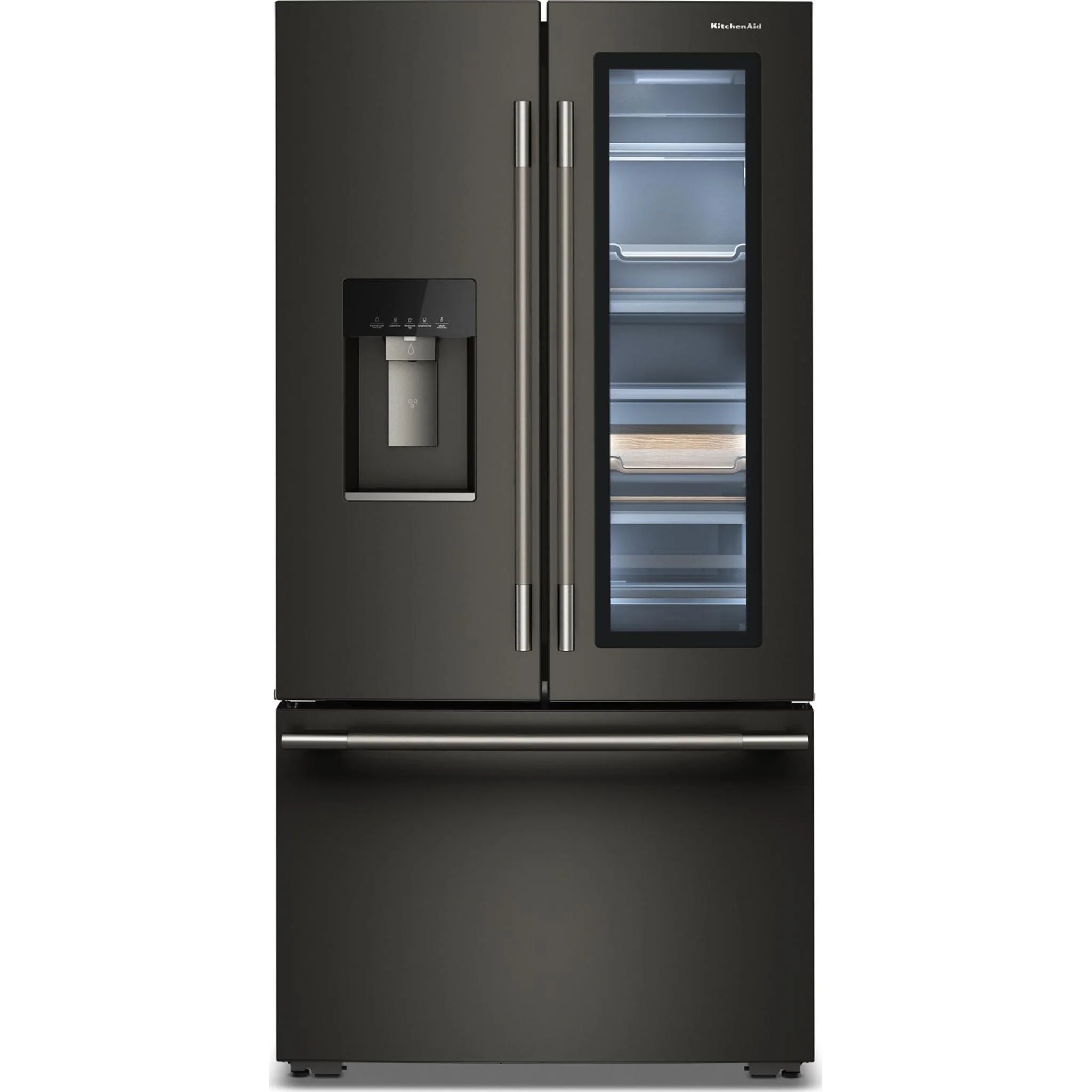 KitchenAid French Door Fridge (KRFC936SBE) - Black Ore