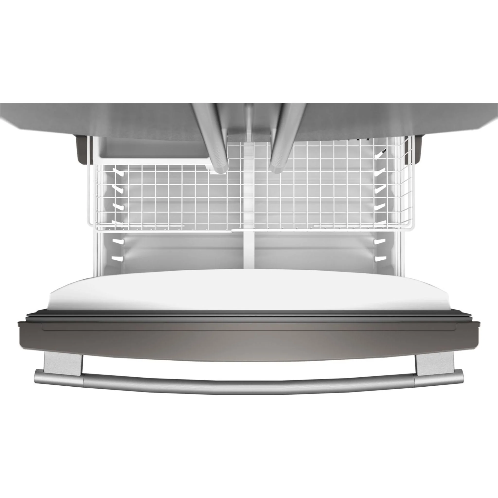 KitchenAid 25 Cu. Ft. 36-Inch Standard-Depth French Door Refrigerator with Internal Water Dispenser -PrintShield Stainless (KRFF136SPS) - Image 2