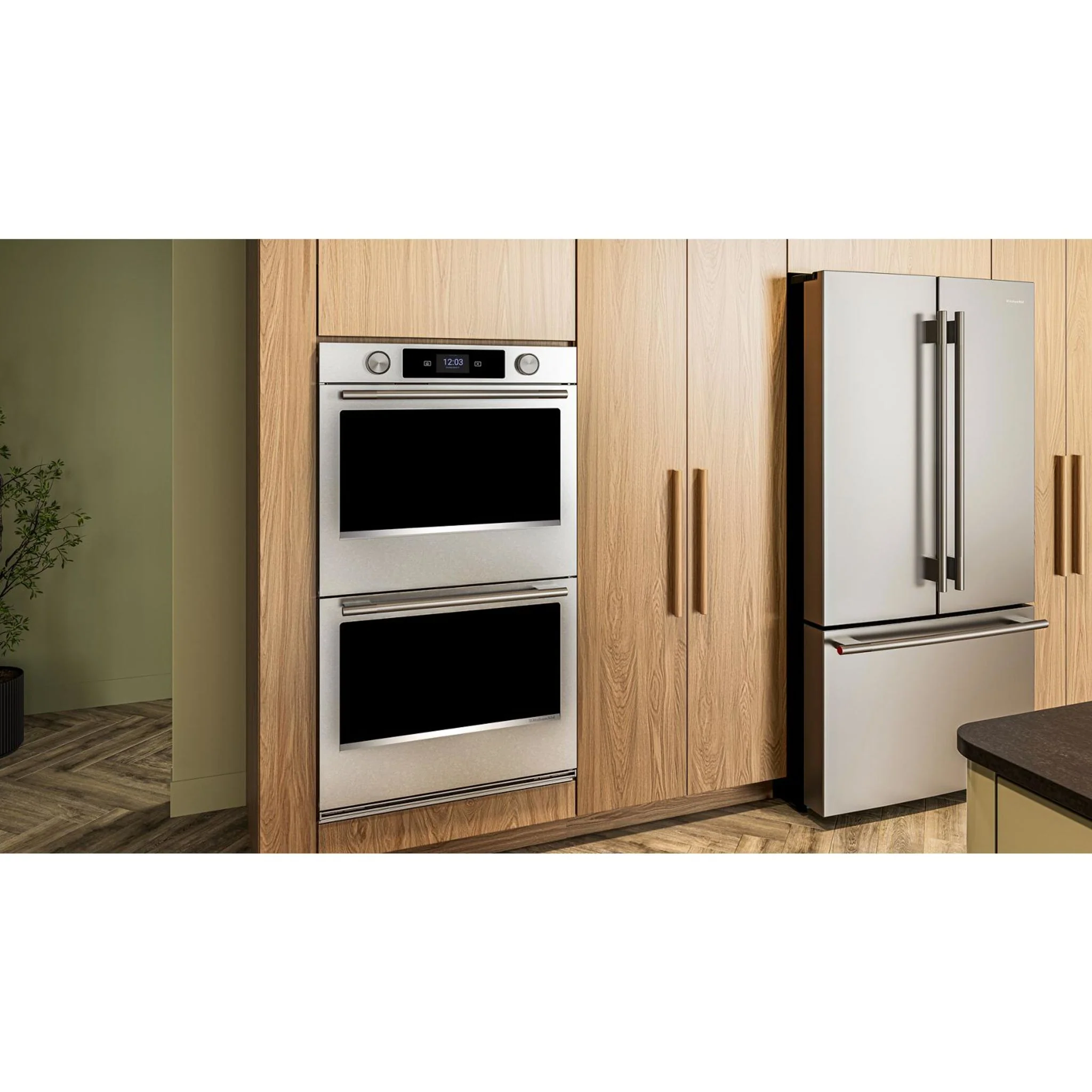 KitchenAid 31 cu. ft. French Door Refrigerator with Interior Water and Ice -PrintShield Stainless (KRFF336SPS) - Image 18