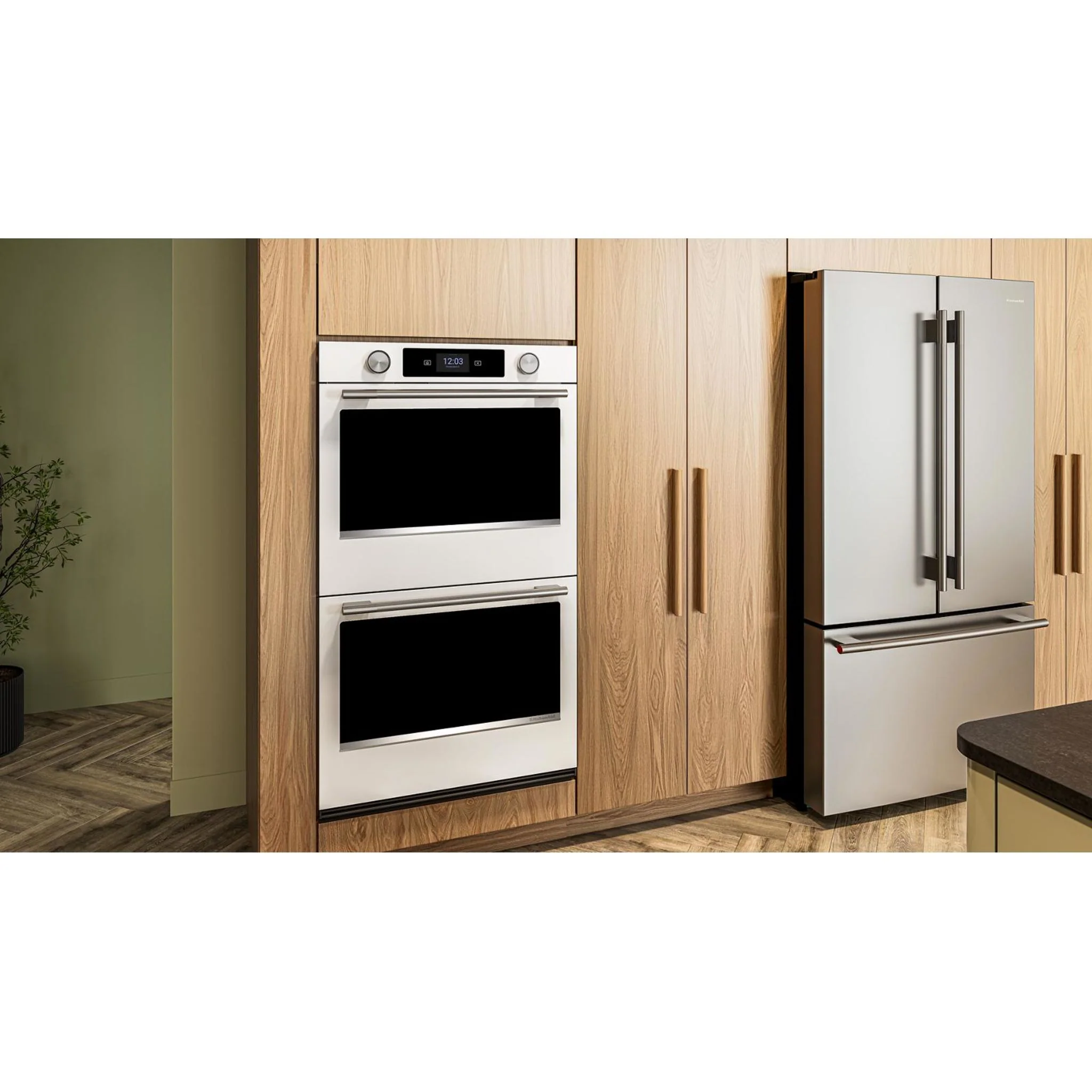 KitchenAid 31 cu. ft. French Door Refrigerator with Interior Water and Ice -PrintShield Stainless (KRFF336SPS) - Image 20