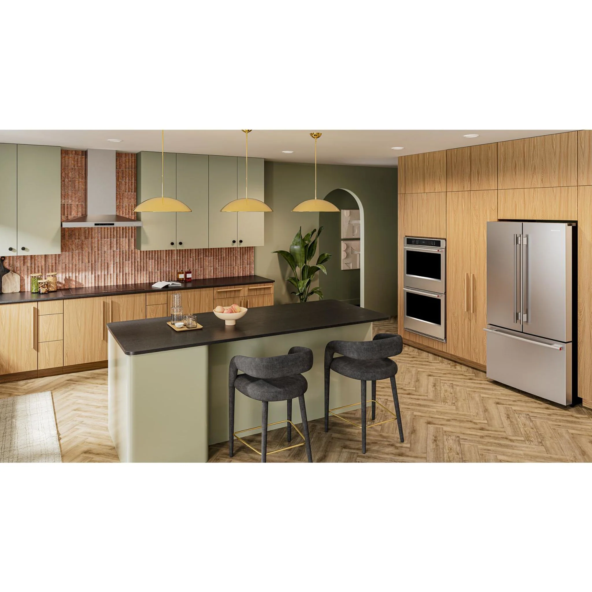 KitchenAid 31 cu. ft. French Door Refrigerator with Interior Water and Ice -PrintShield Stainless (KRFF336SPS) - Image 22