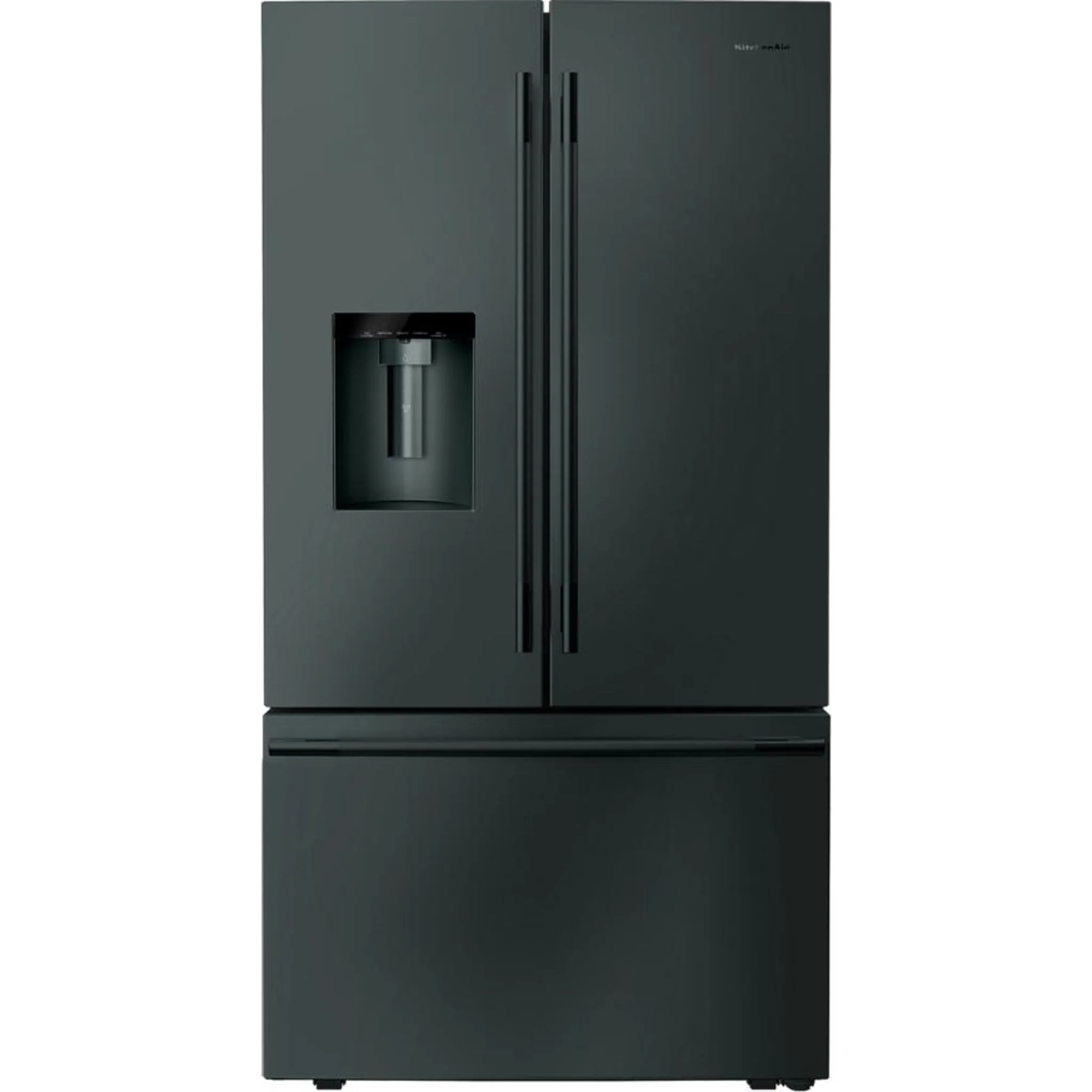 KitchenAid 30 cu. ft. French Door Refrigerator with Exterior Water and Ice - Juniper (KRFF436SJP)