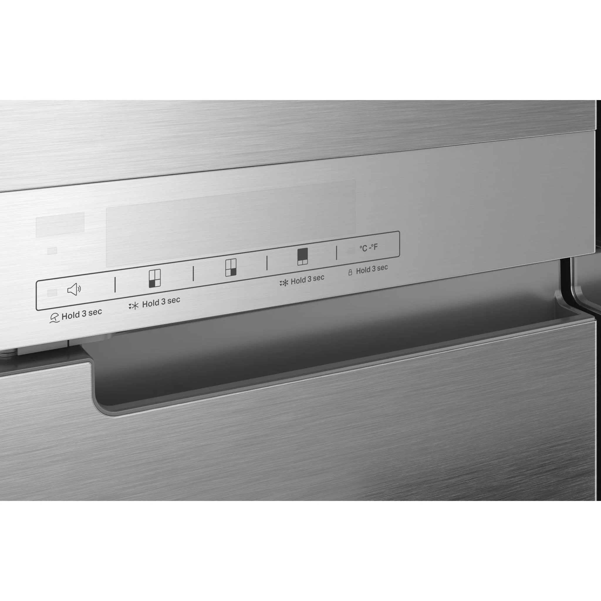 KitchenAid 19.4 cu. ft. 36-inch wide Counter-Depth 4-Door Refrigerator with PrintShieldFinish -PrintShield™ Stainless Finish (KRQC506MPS) - Image 9