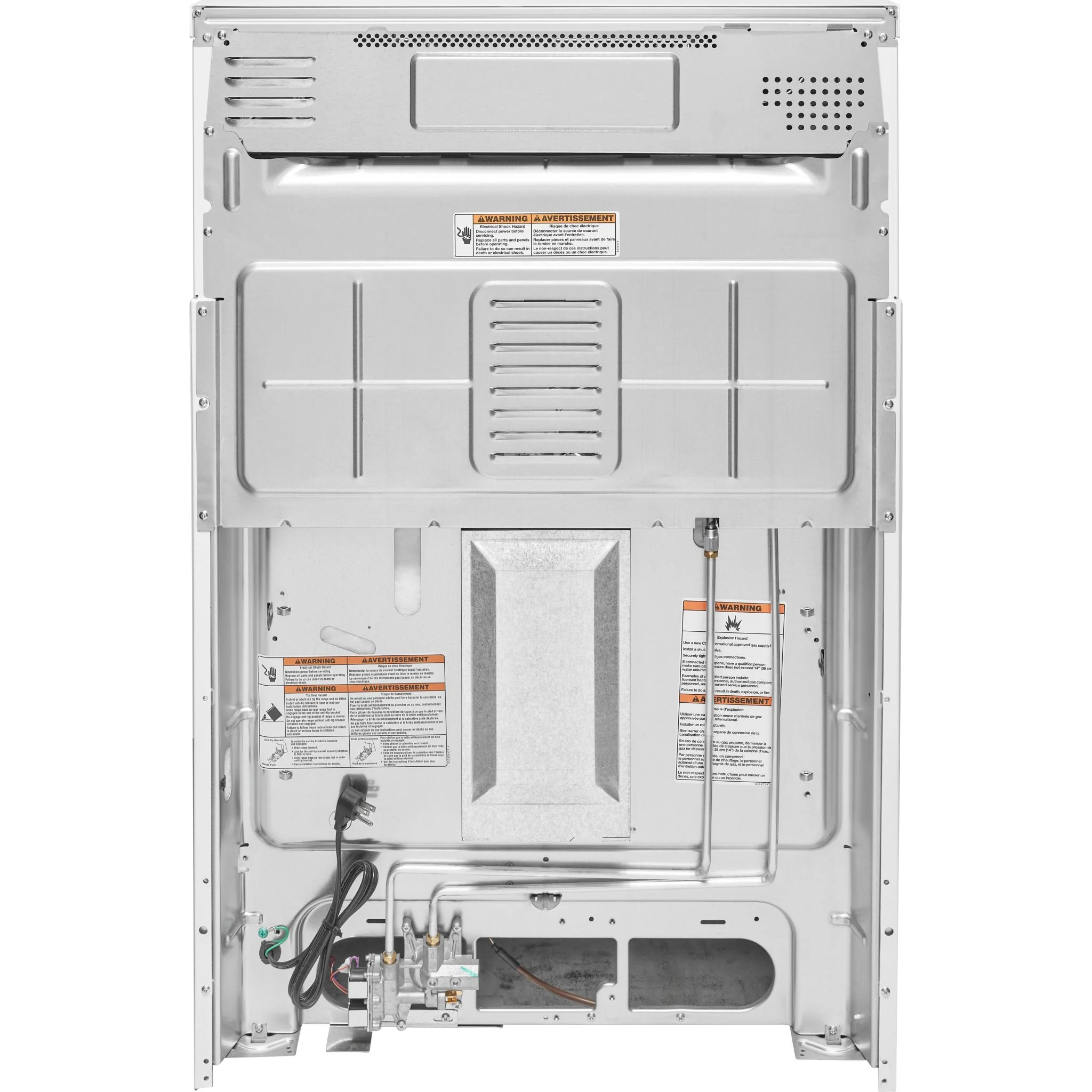 KitchenAid 30" 5-Burner Gas Convection Range - White (KFGG500EWH) - Image 2