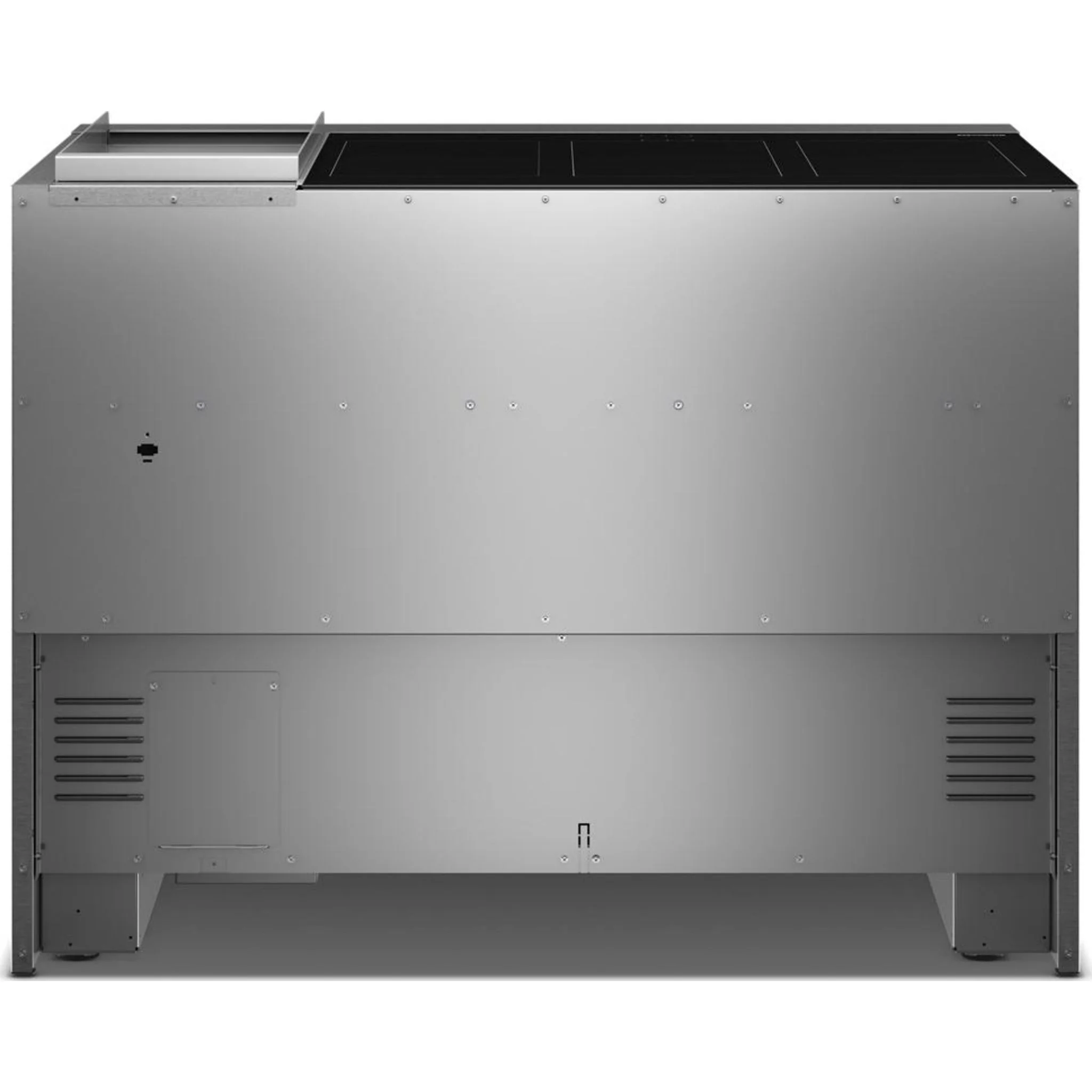 KitchenAid 48-Inch 6-Element Induction Freestanding Commercial-Style Range with Griddle -Stainless Steel (KFID948SSS) - Image 5