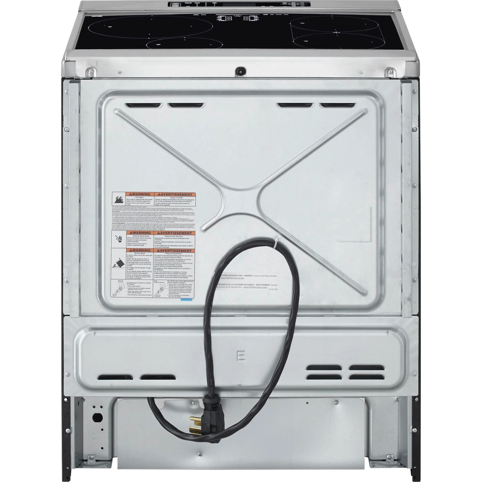 KitchenAid 30" 4-Element Induction Convection Front Control Range with Baking Drawer (KSIB900ESS) - Image 12