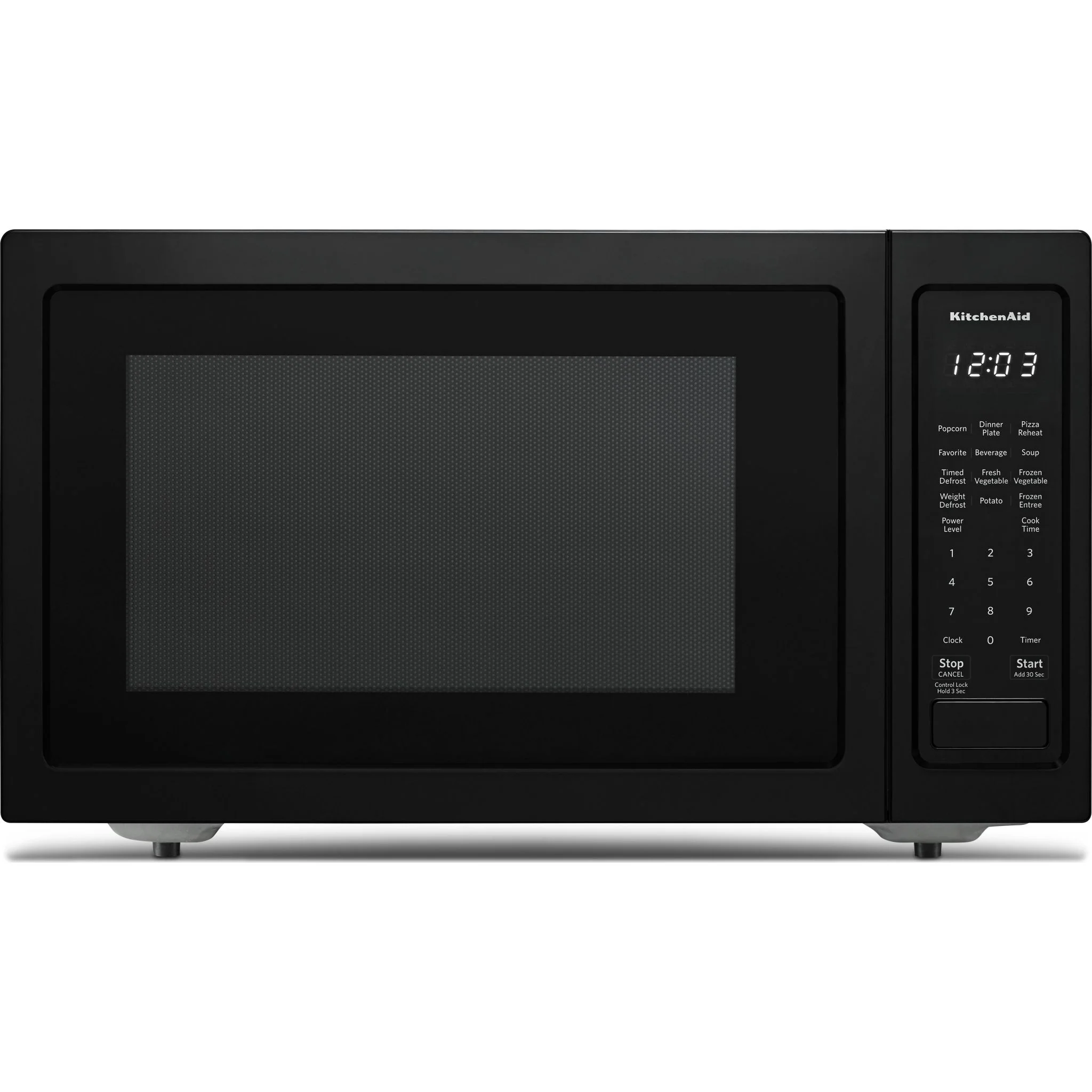 KitchenAid 21 3/4" Countertop Convection Microwave Oven with PrintShield Finish - 1000 Watt (KMCC5015GBS)