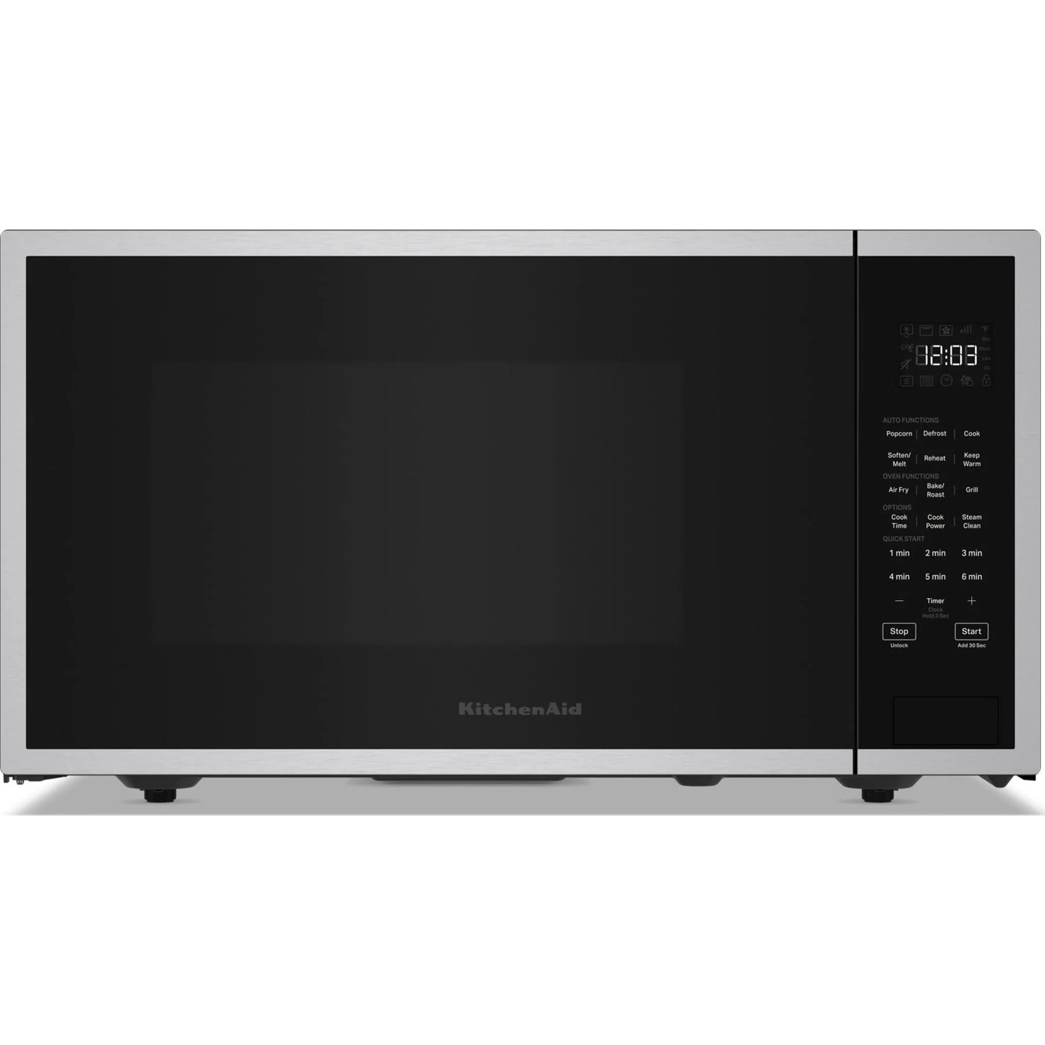 KitchenAid Countertop Microwave with Air Fry Function - PrintShield Stainless (KMCS522RPS)
