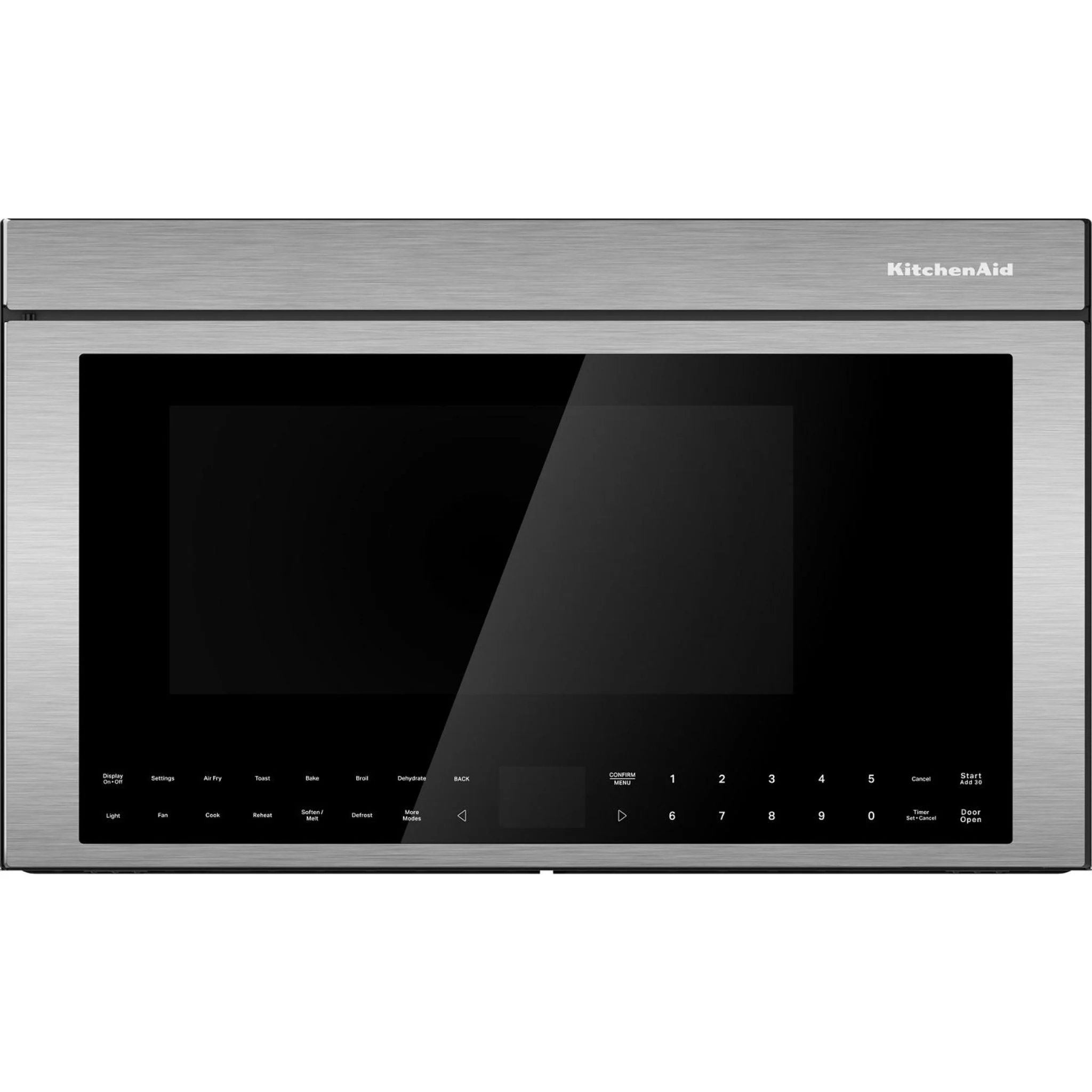 KitchenAid Multifunction Over-the-Range Microwave Oven with Flush Built-In Design -PrintShield Stainless (YKMMF530PPS)