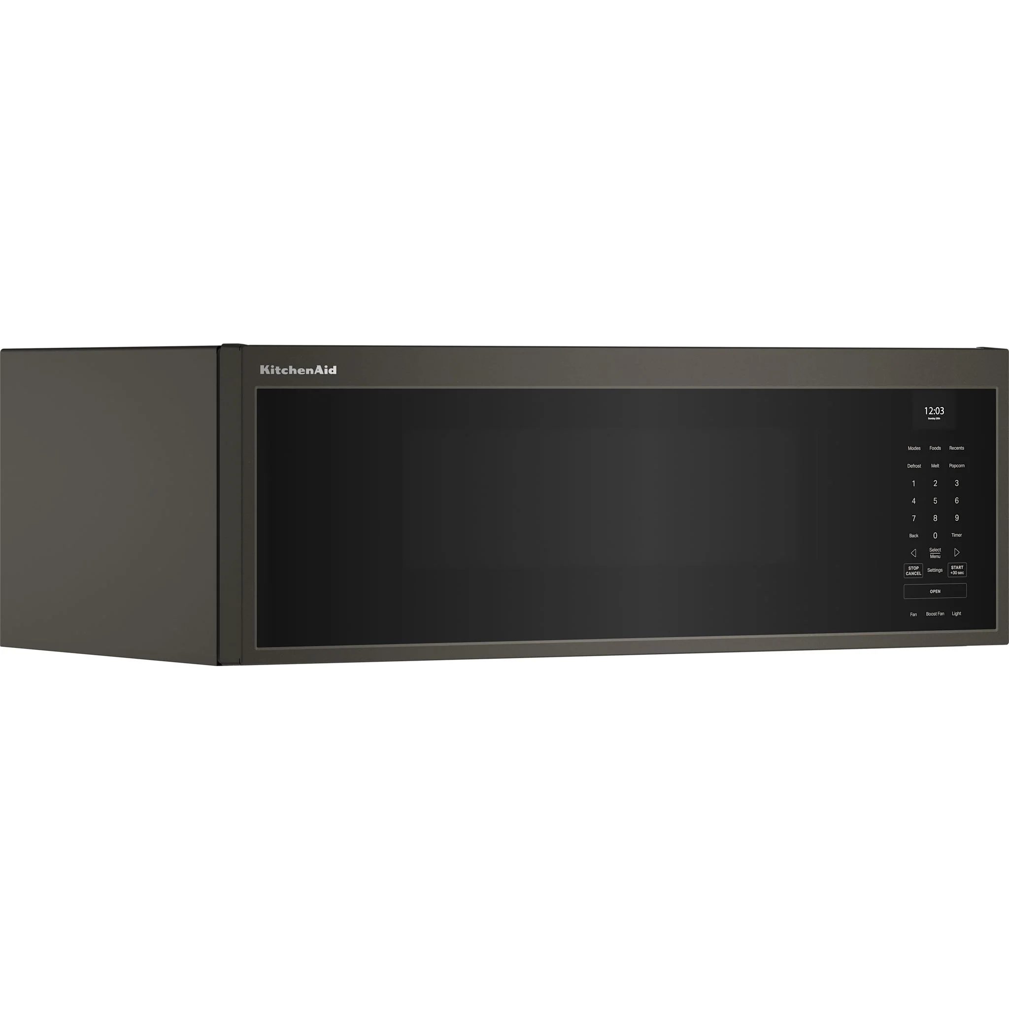 KitchenAid Smart Low Profile Microwave Hood Combination with Dual Fan Ventilation - Black Ore (YKMML550RBE) - Image 3